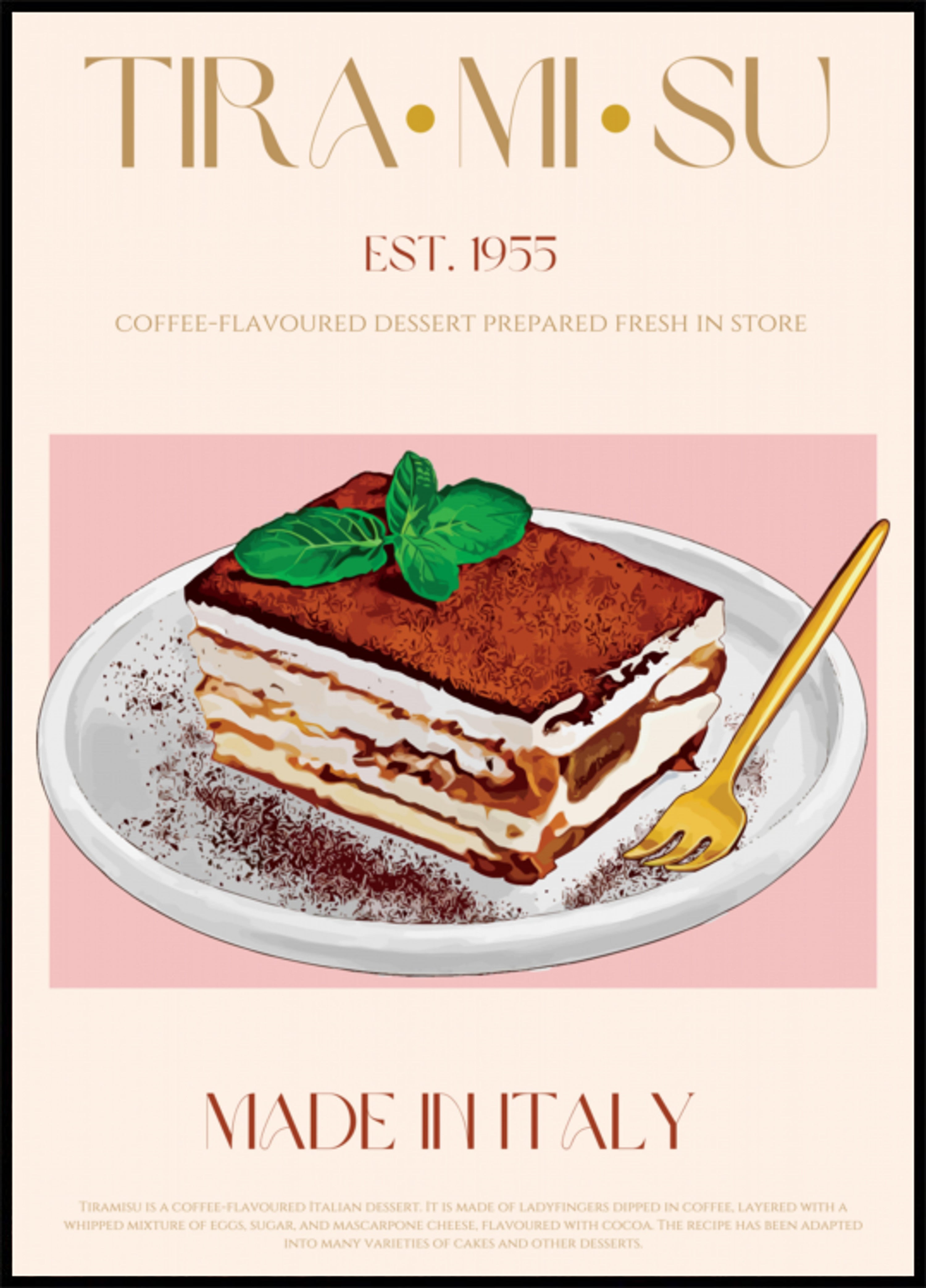Tiramisù classico italiano