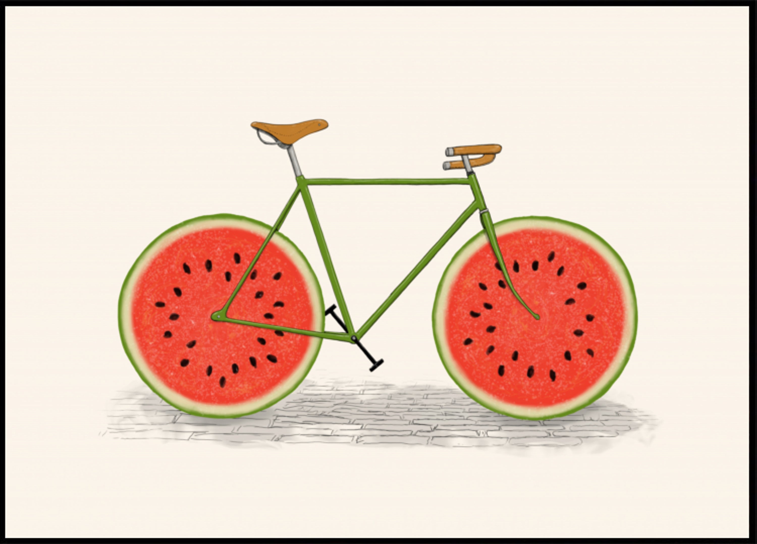 Bicicletta dell'anguria