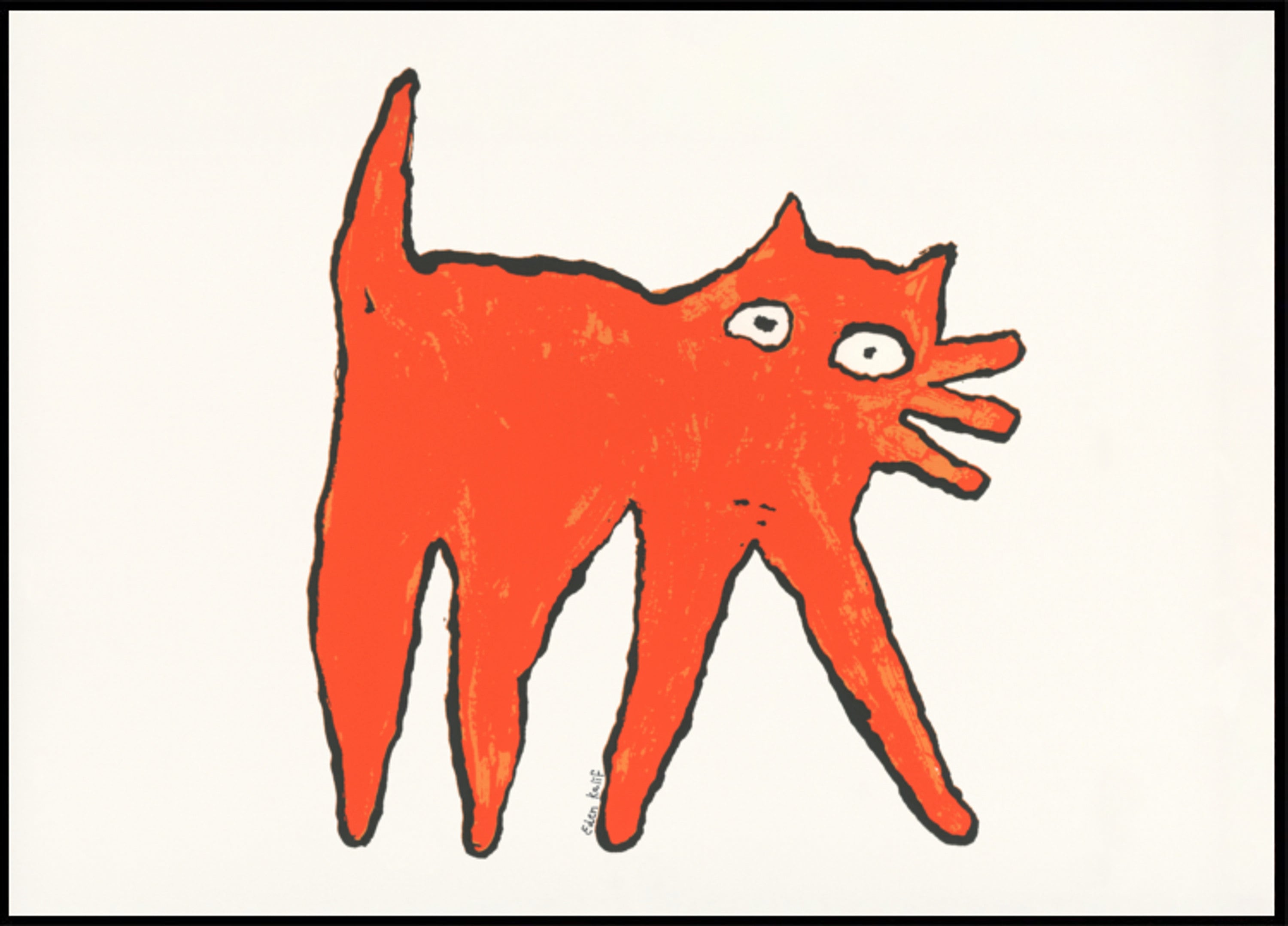 Gatto arancione