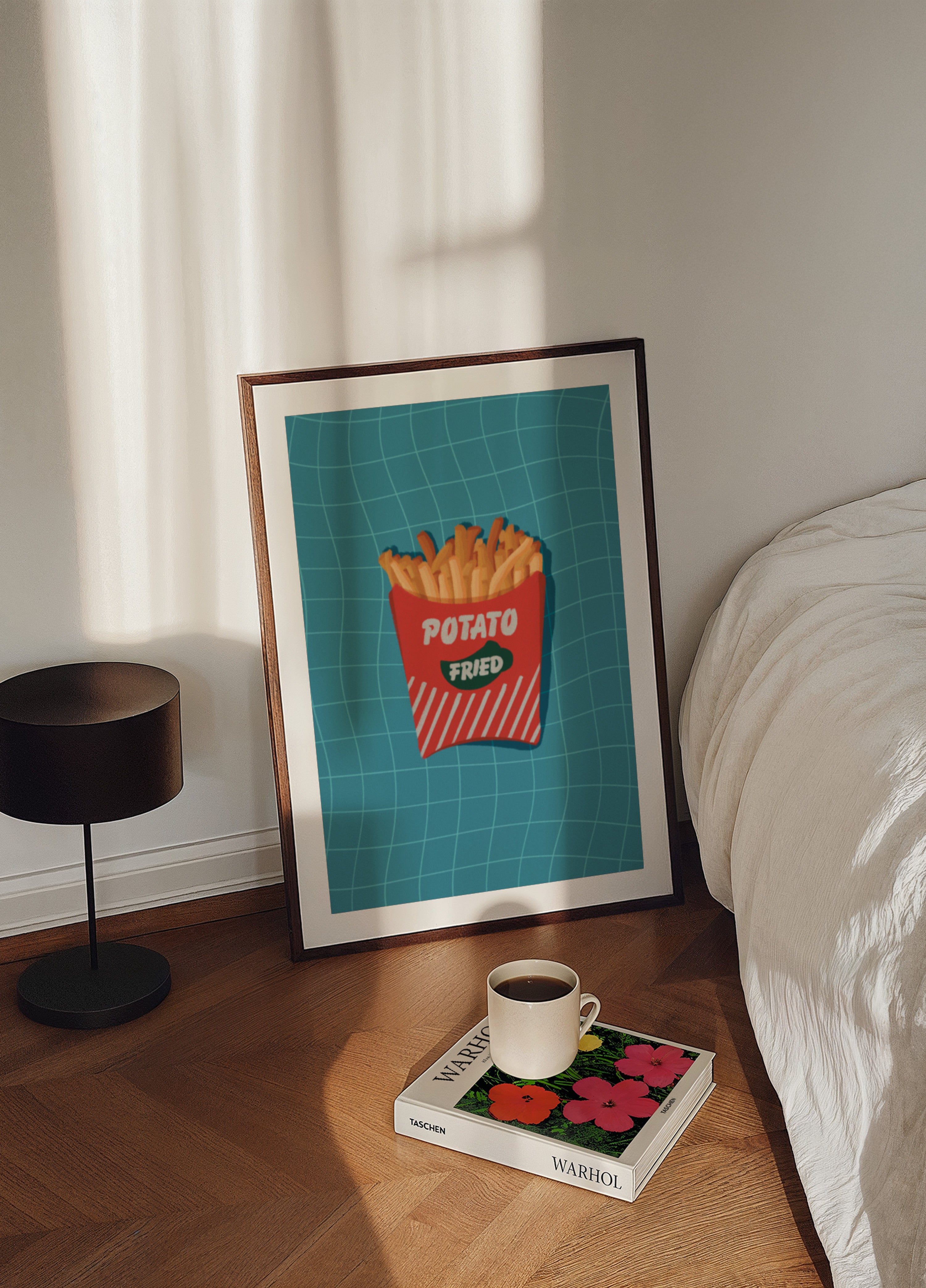 Spuntino retrò con patatine fritte