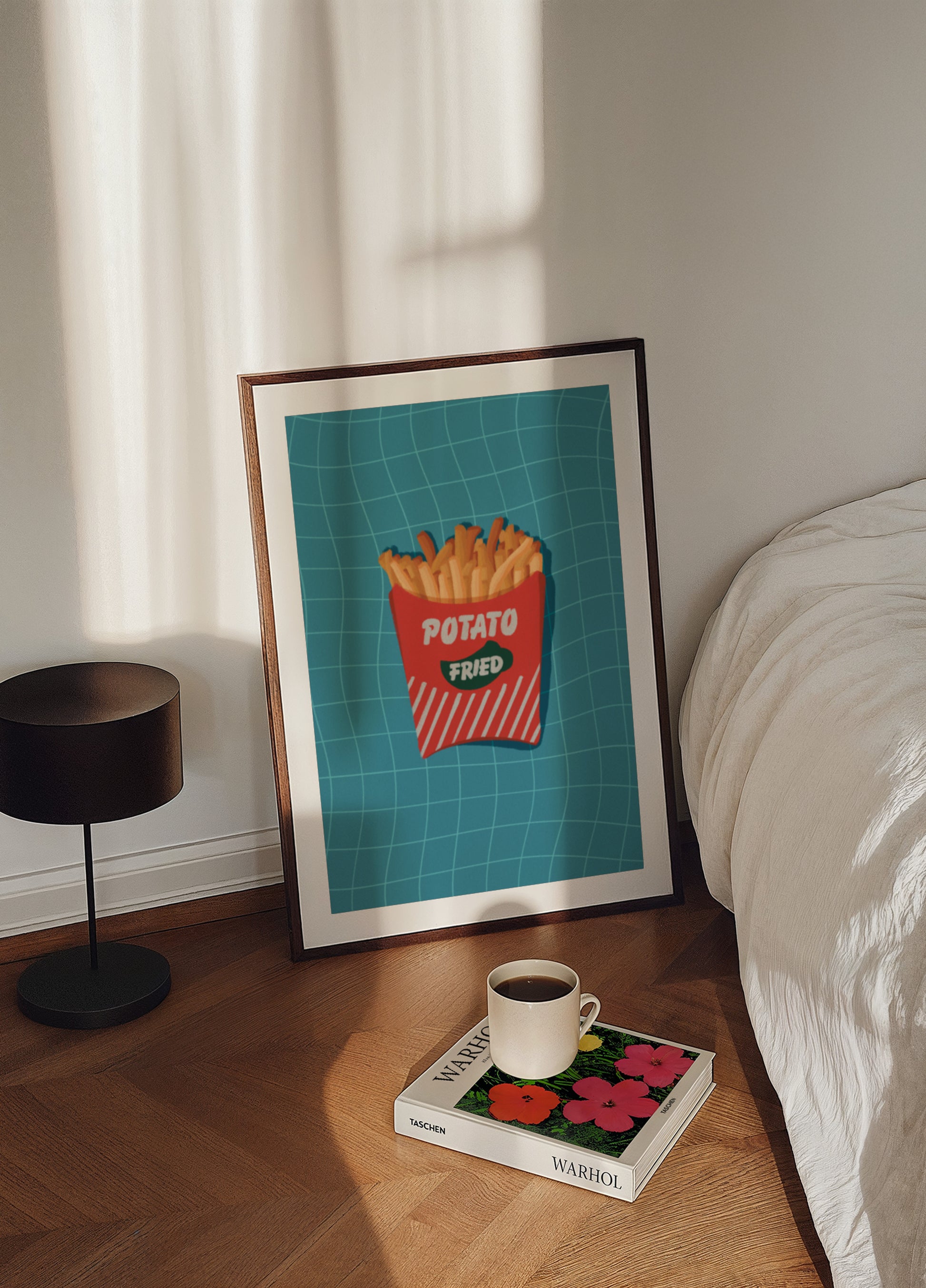 Spuntino retrò con patatine fritte