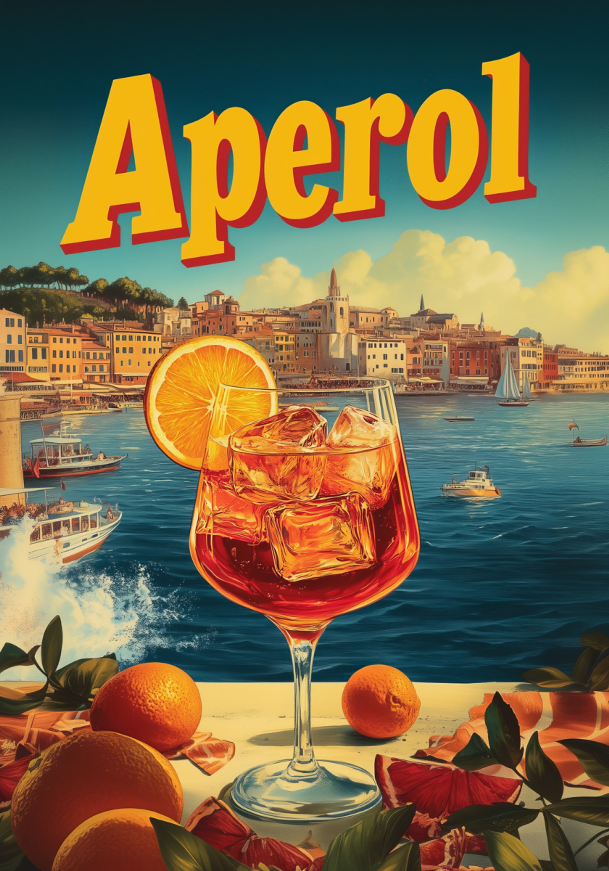 Cocktail mediterraneo d'epoca