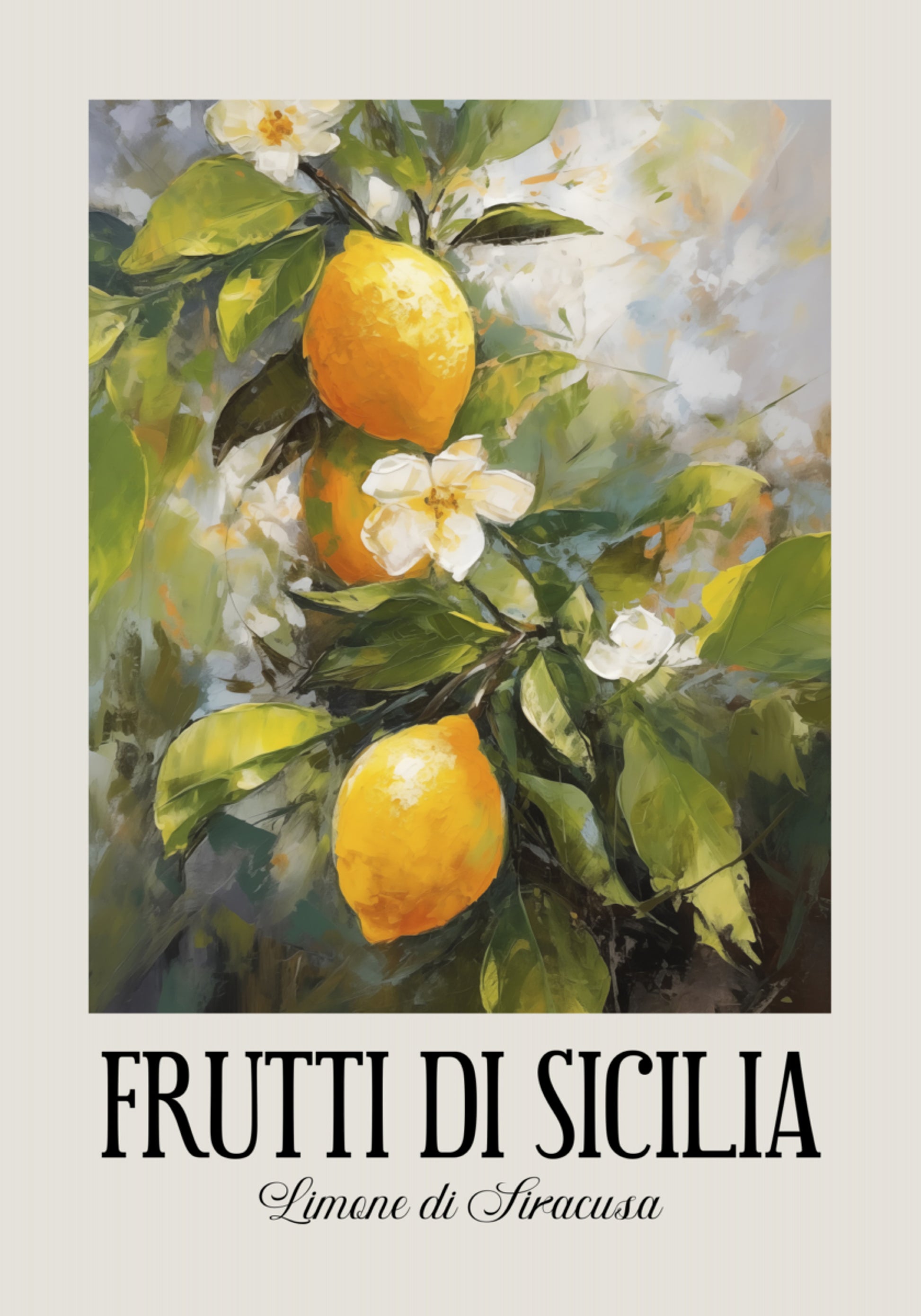 Limoni siciliani vibranti