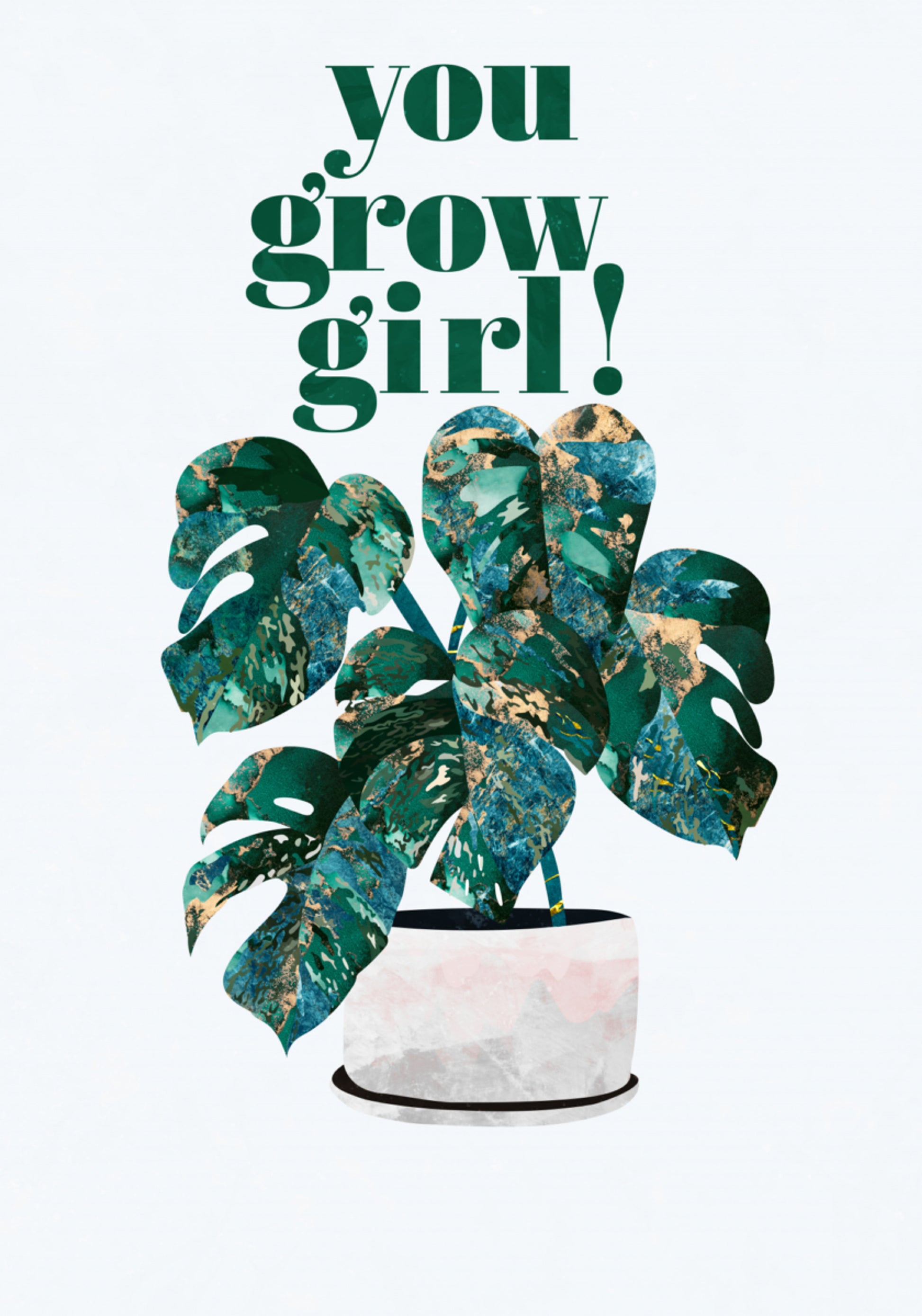 Fai crescere la ragazza Monstera