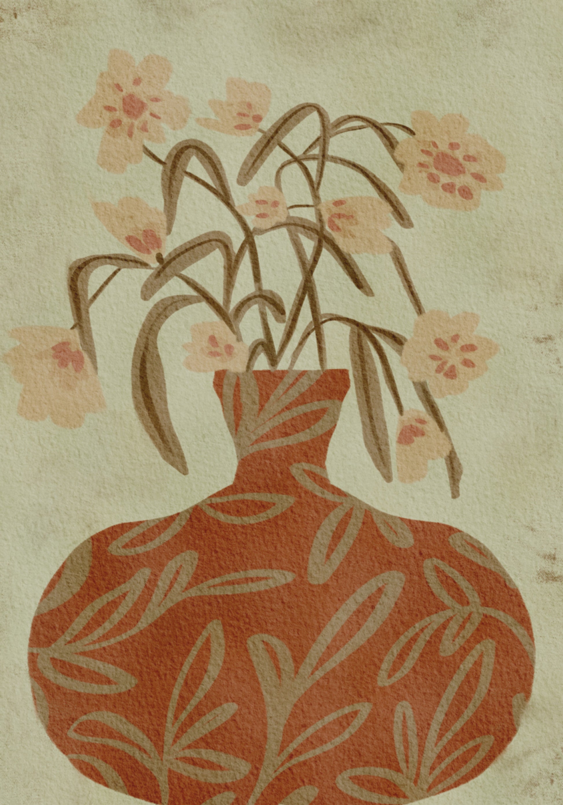 Vaso Di Terracotta Fiori
