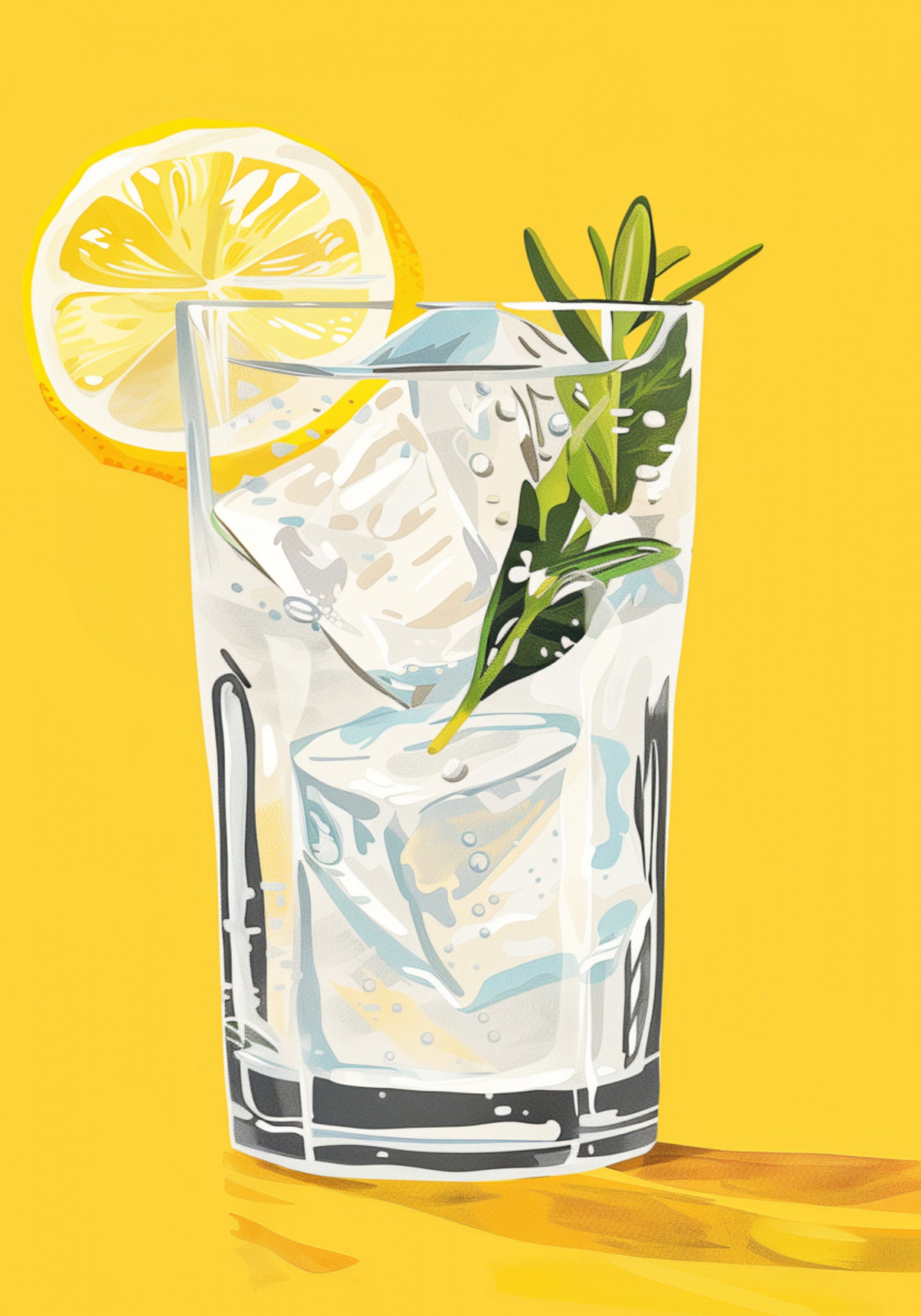 Rinfrescante al limone e rosmarino