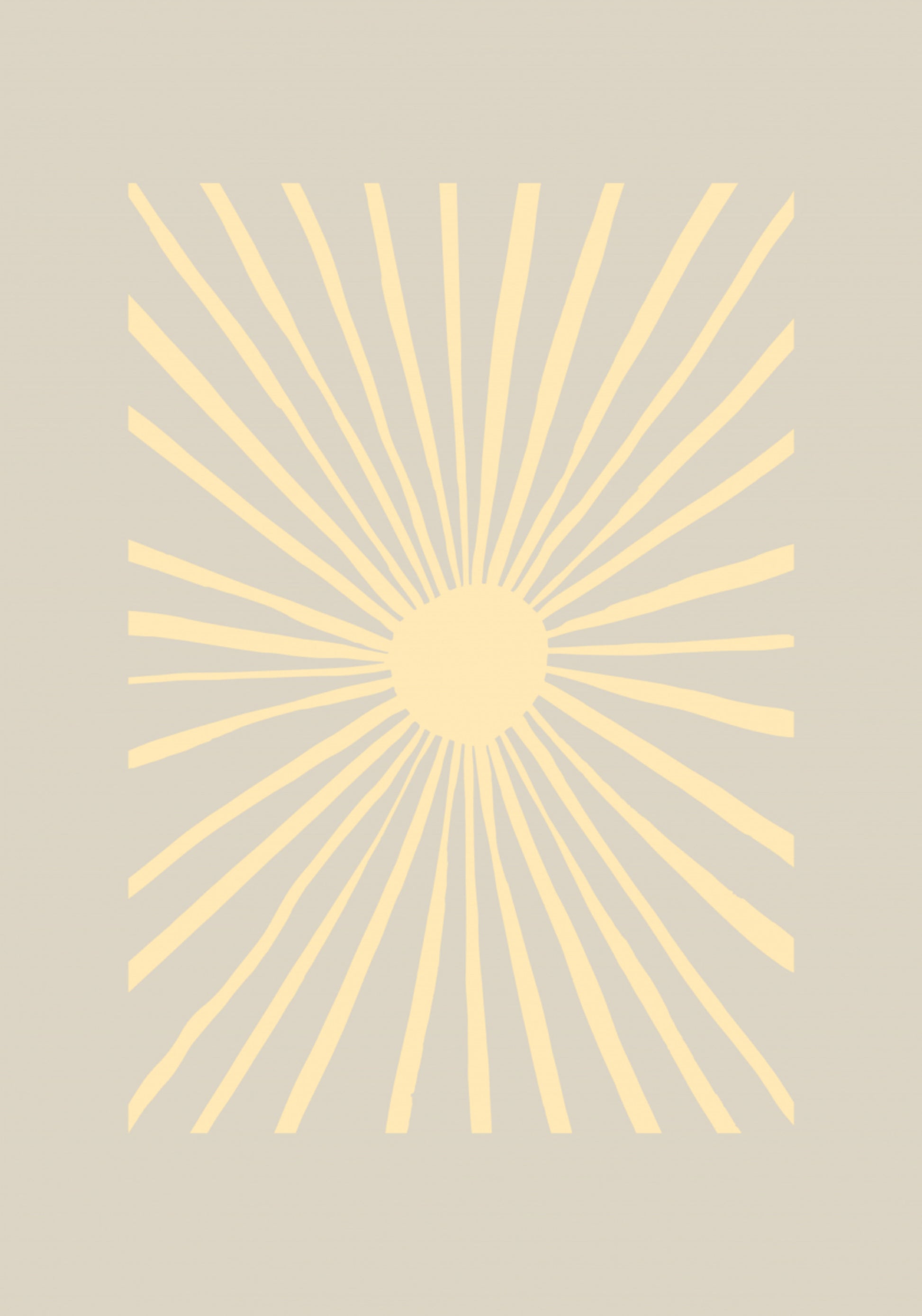 Bagliore astratto del sole