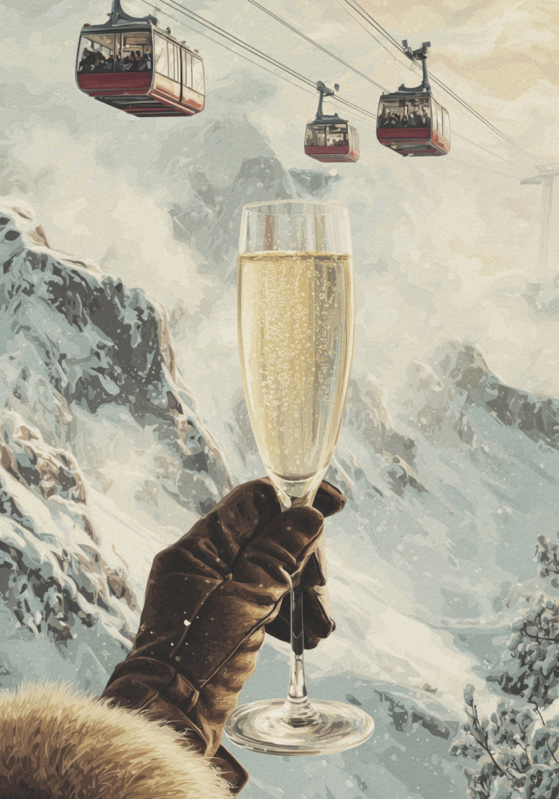 Celebrazione della Montagna dello Champagne