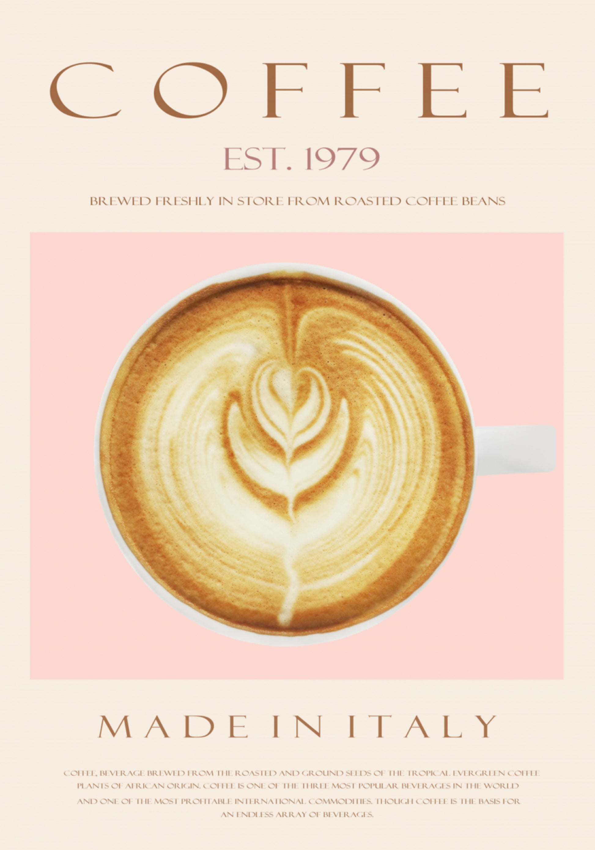 Latte mattutino elegante