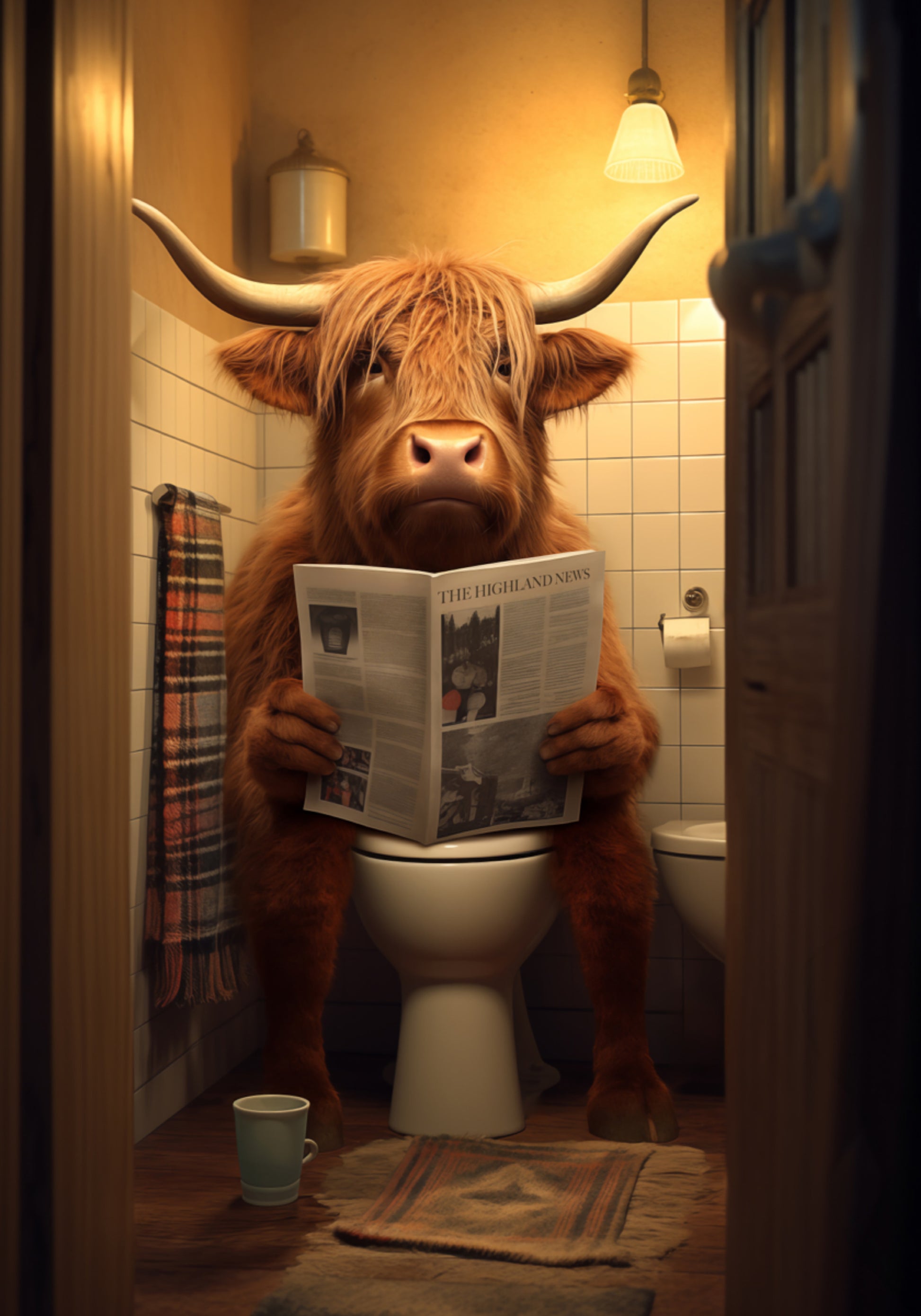 Notizie sulla lettura delle mucche delle Highland