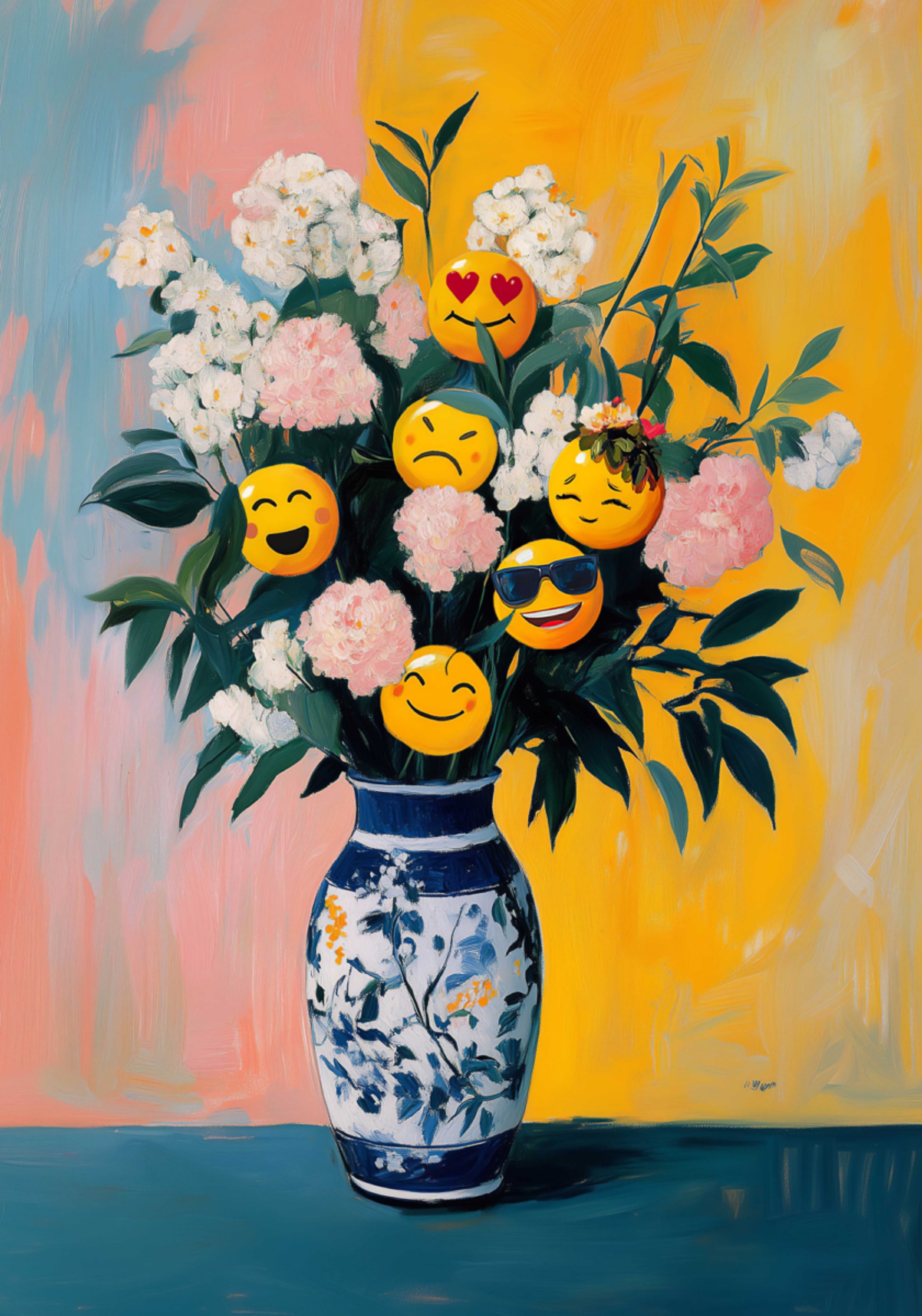 Emoji floreali