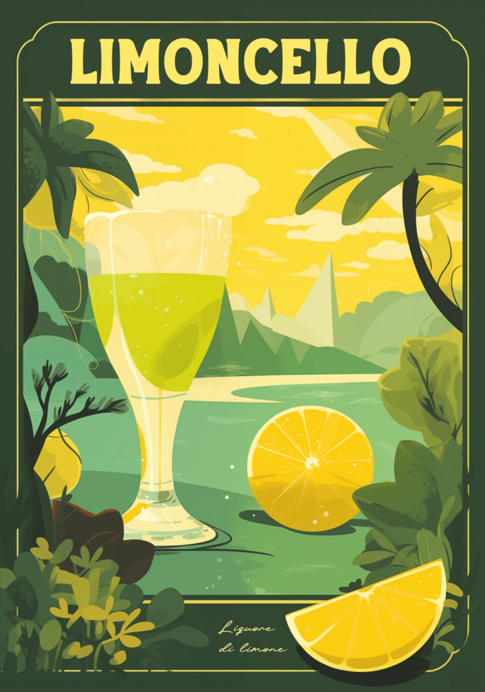 Limoncello Paesaggio Di Limoni