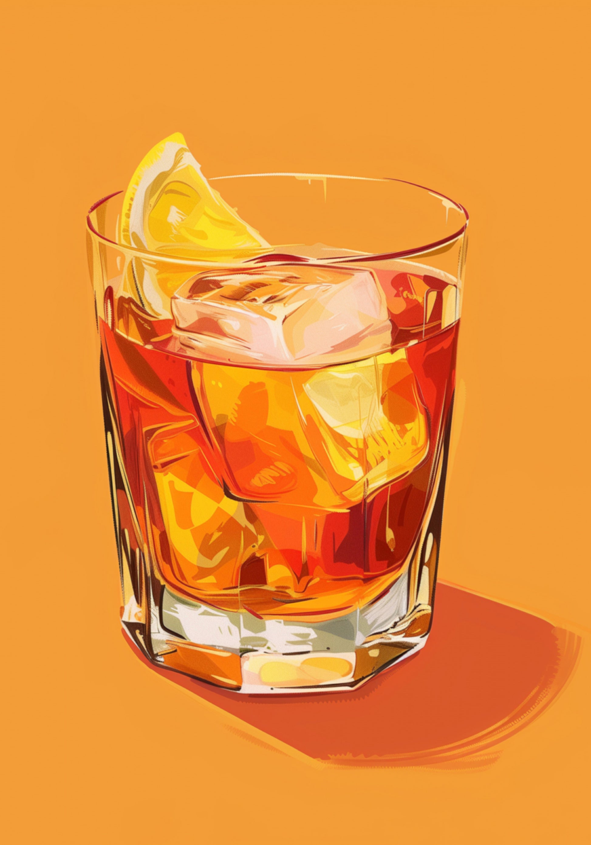 Cocktail rinfrescante all'arancia