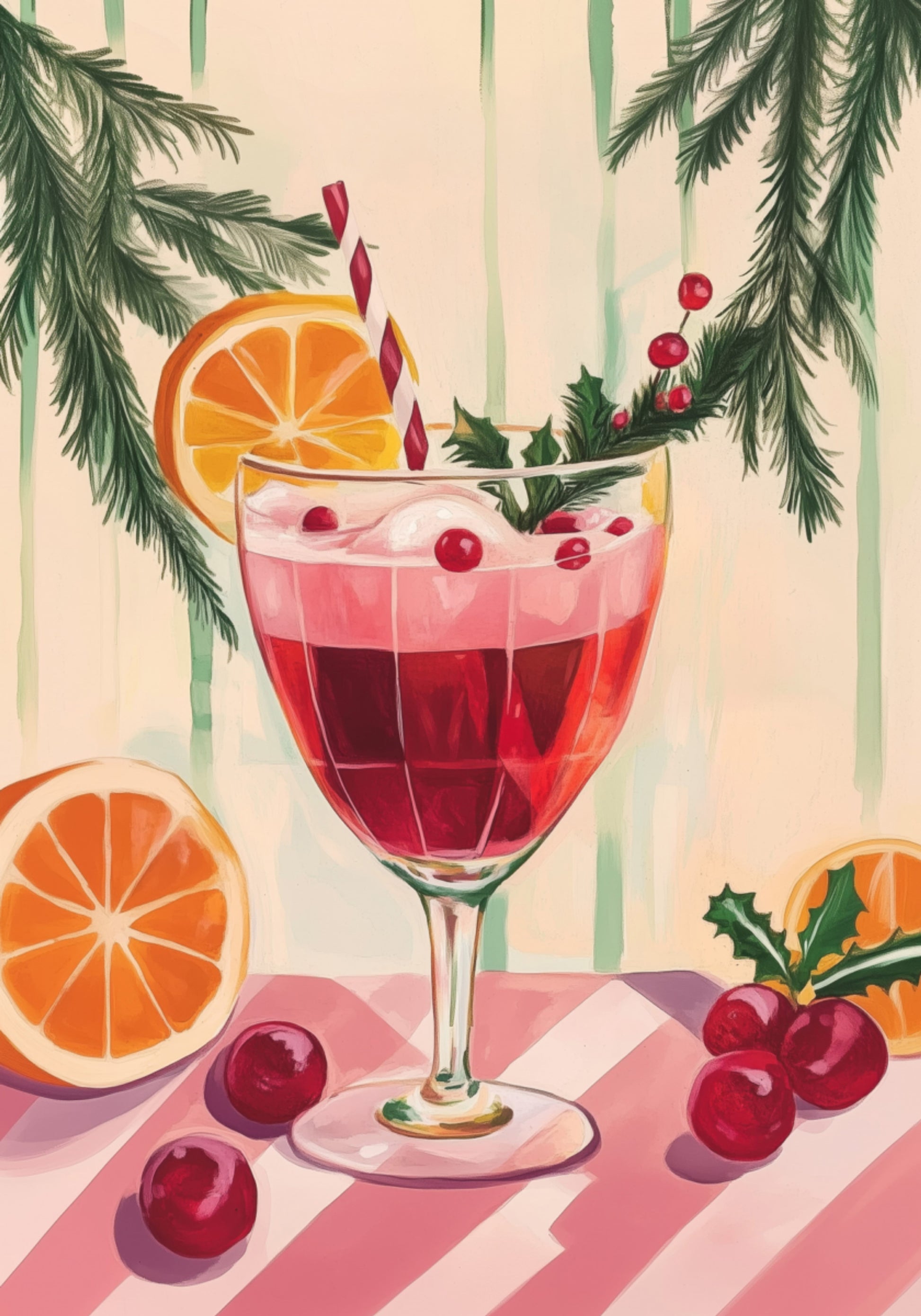 Cocktail Rosso Di Natale