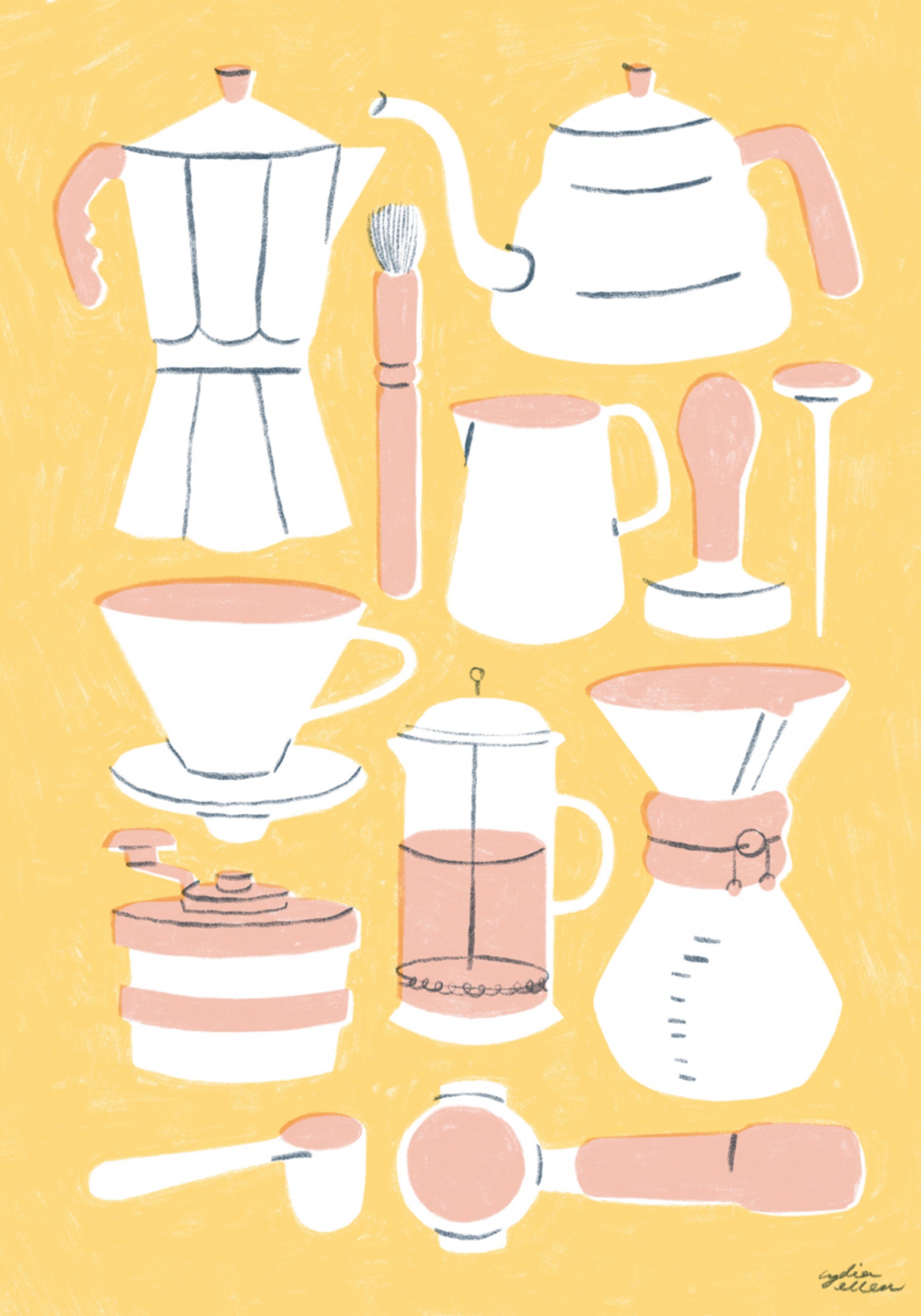 Elementi essenziali per la preparazione del caffè