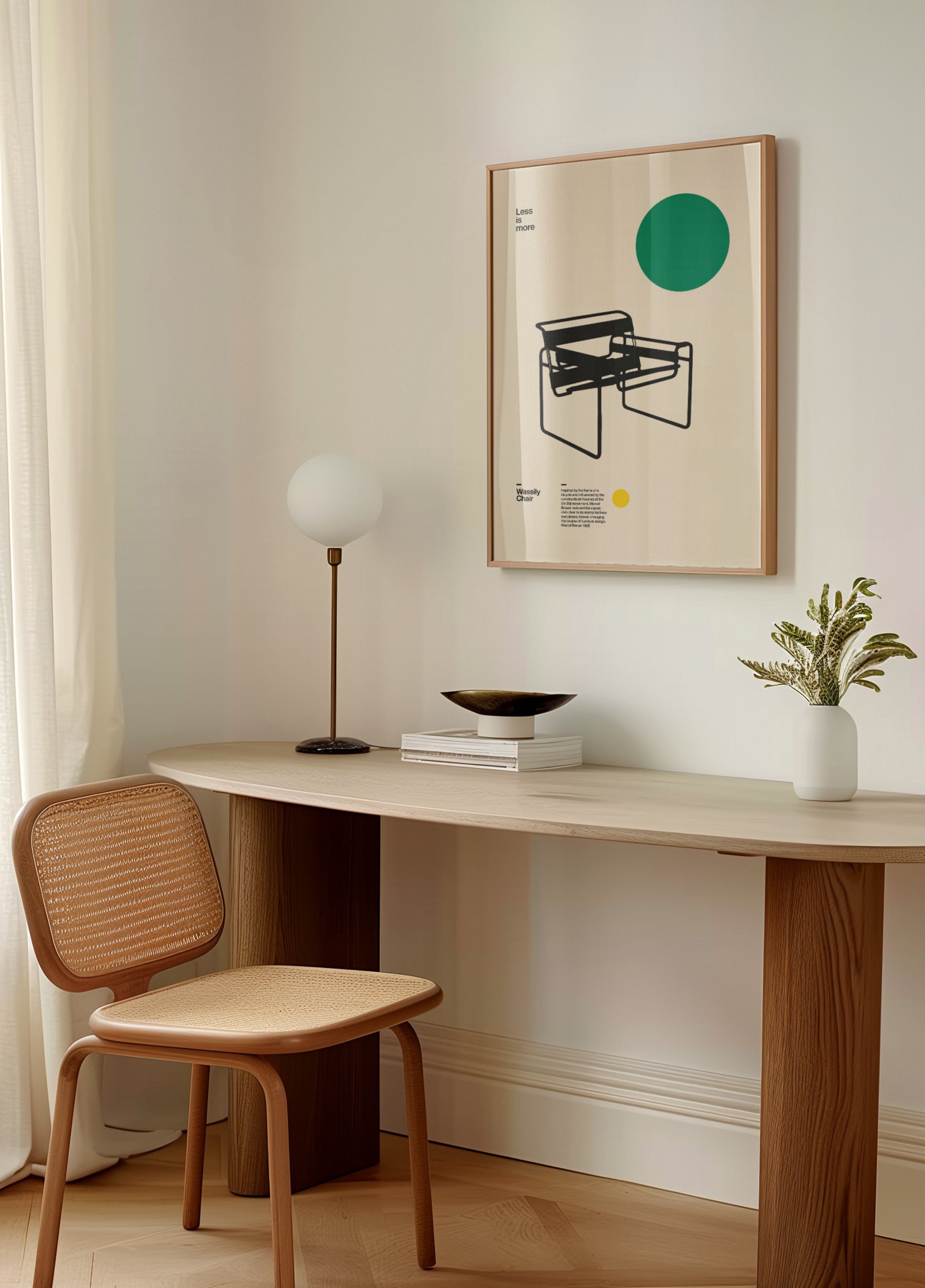 Sedia dal design Bauhaus