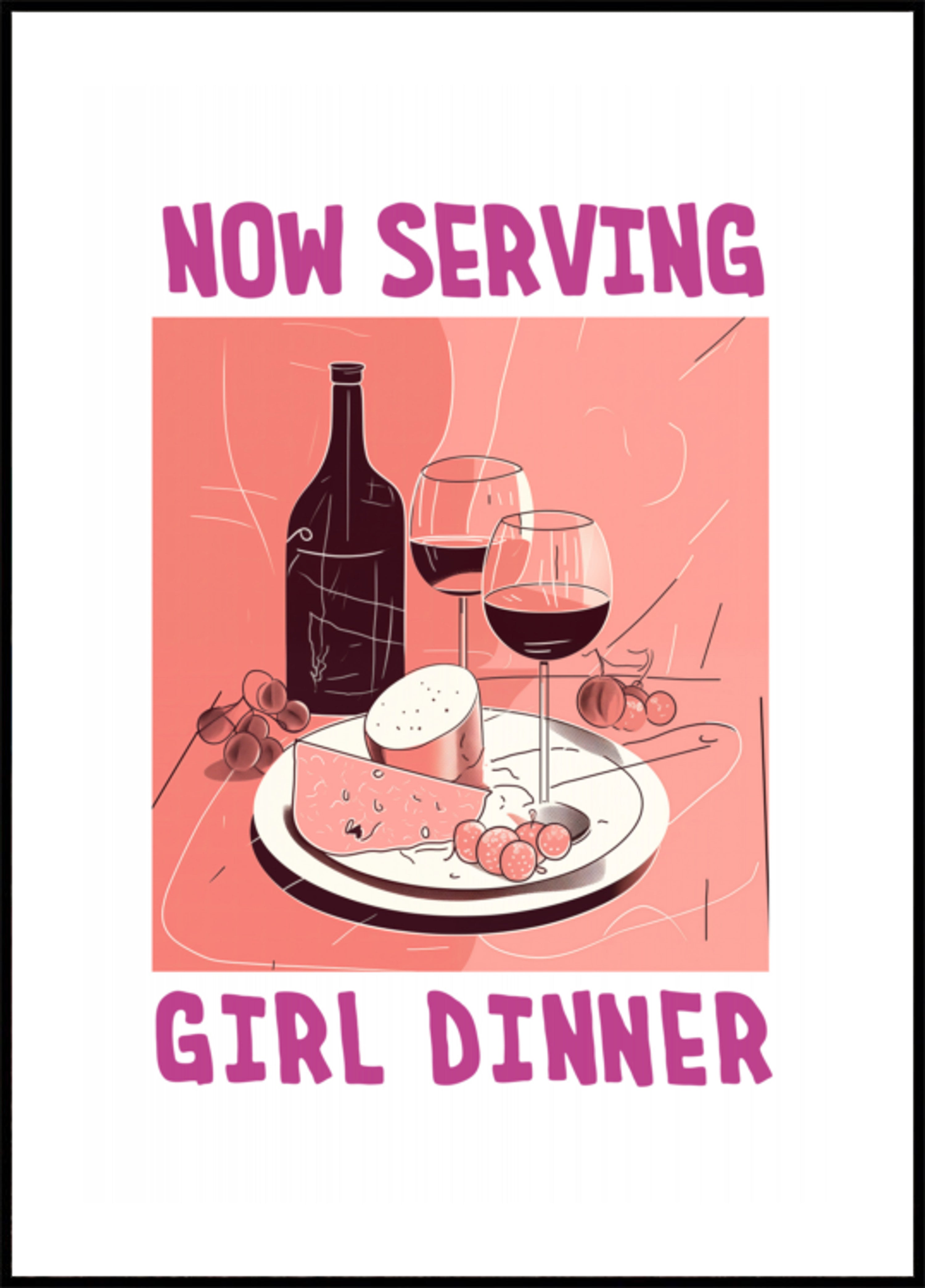 Servire la cena per ragazze
