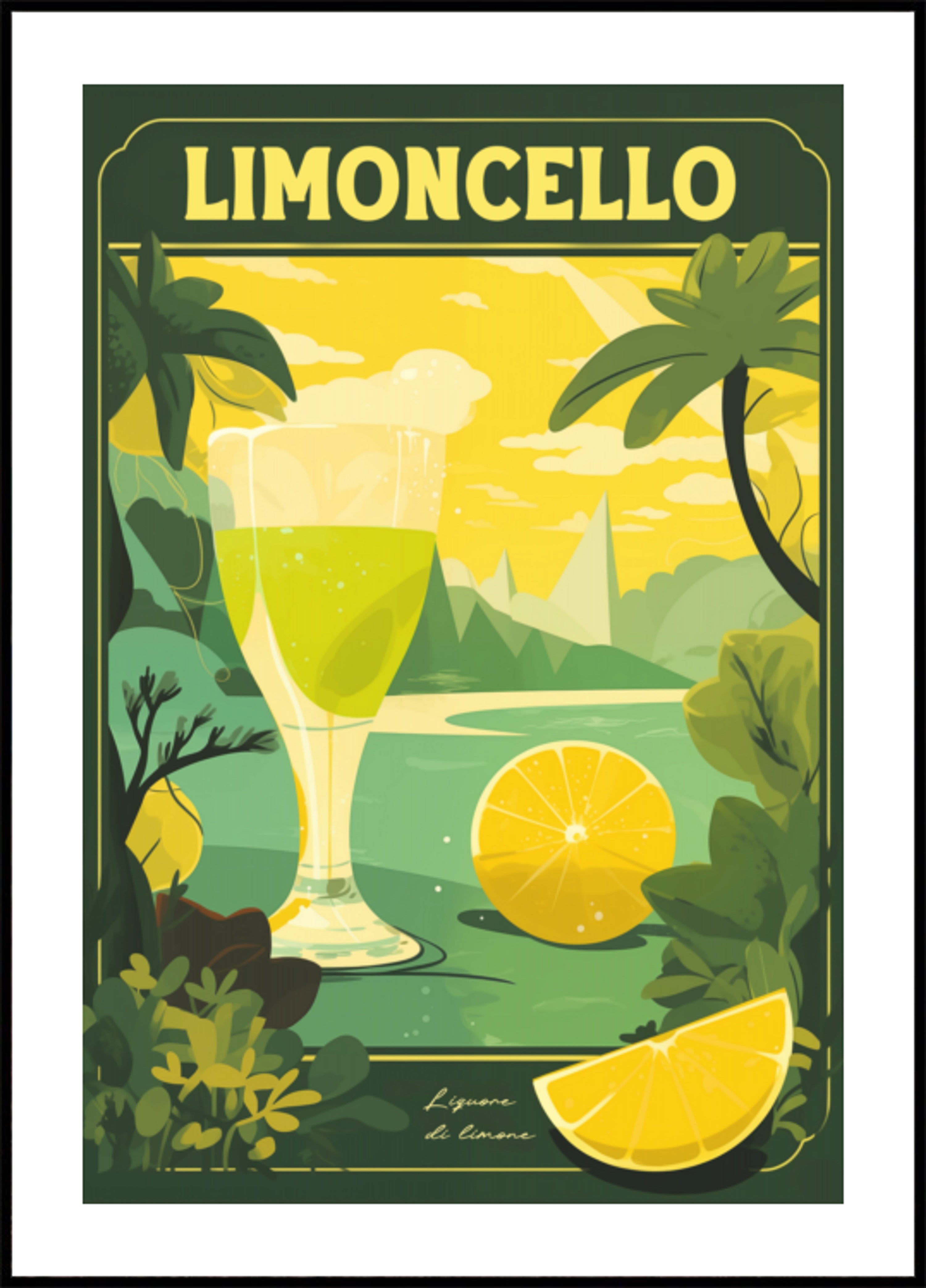 Limoncello Paesaggio Di Limoni