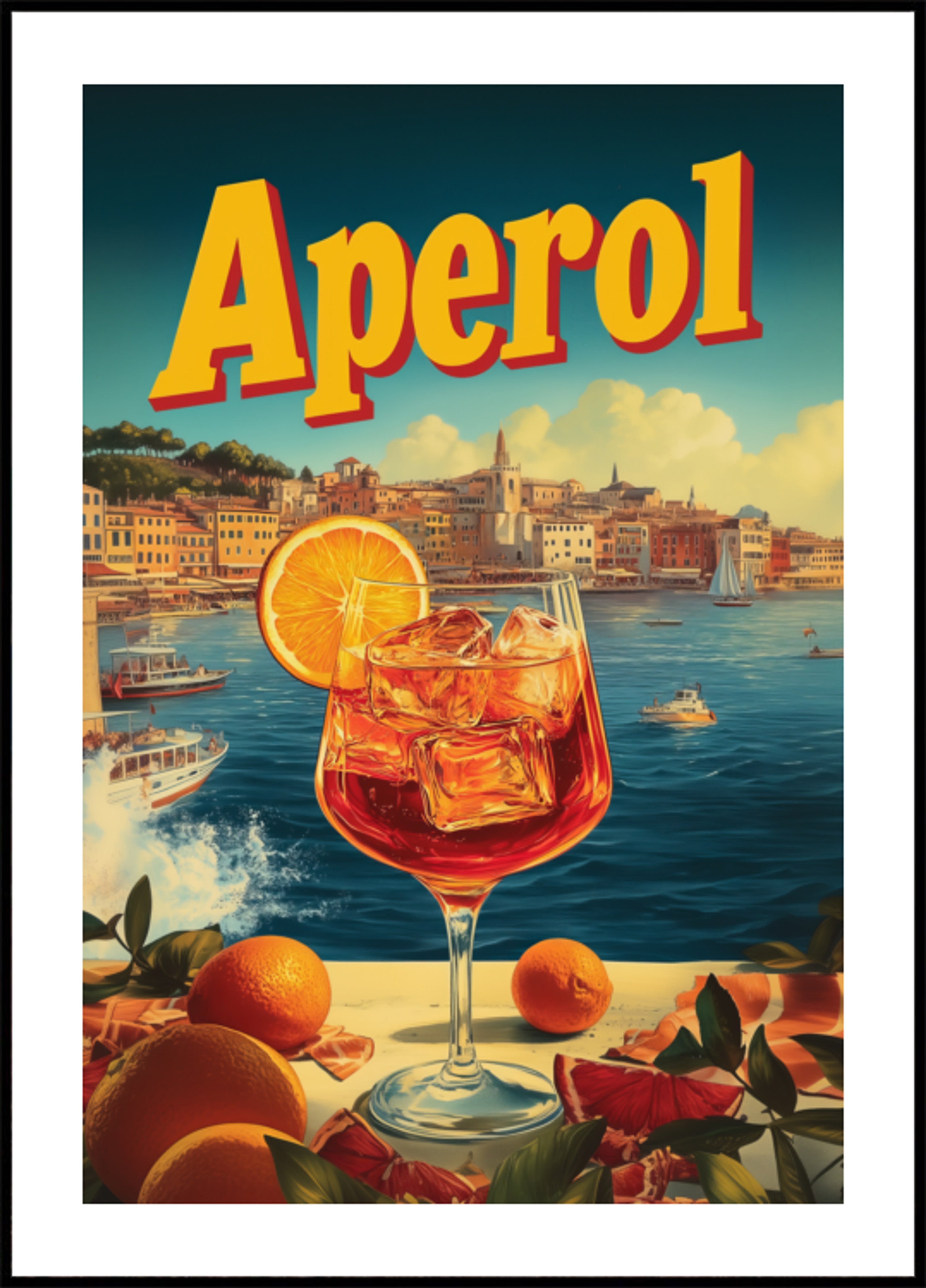 Cocktail mediterraneo d'epoca