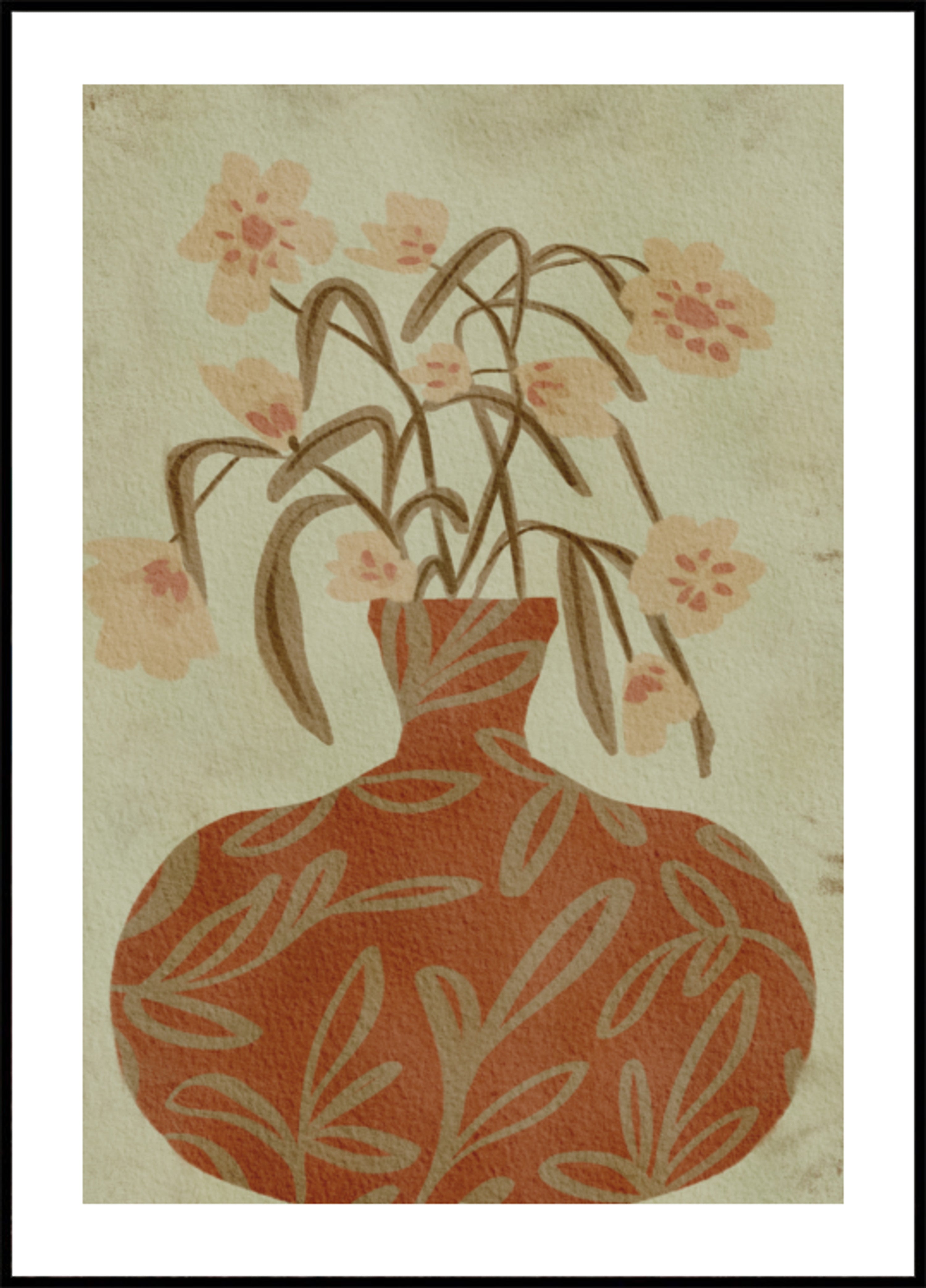Vaso Di Terracotta Fiori