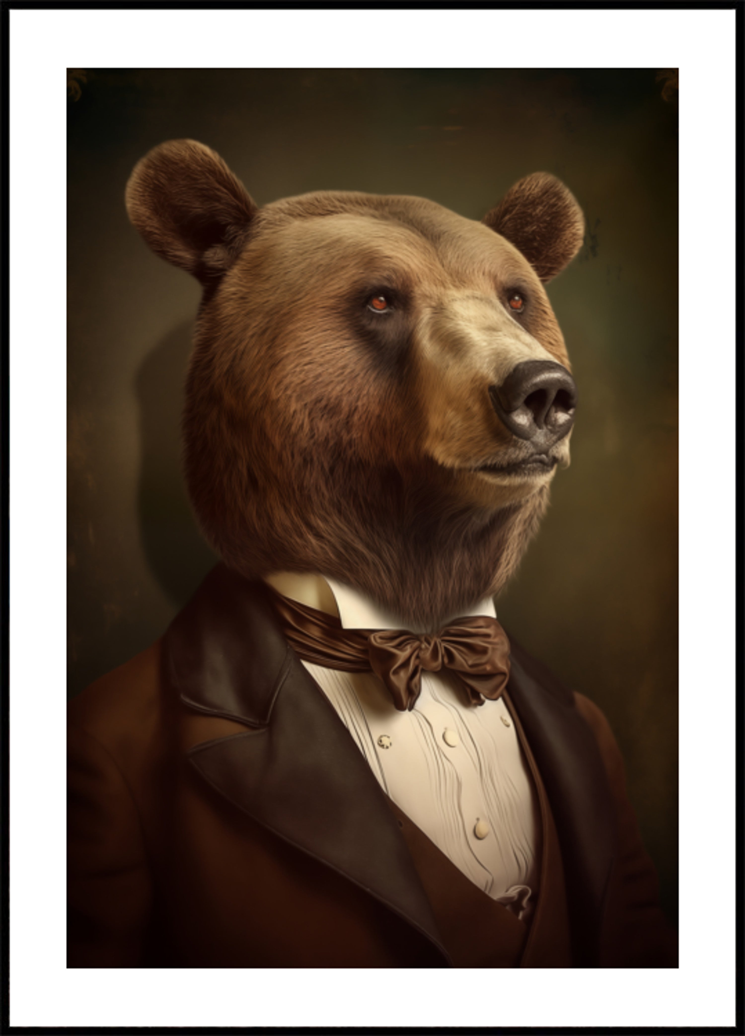 Illustre orso gentiluomo