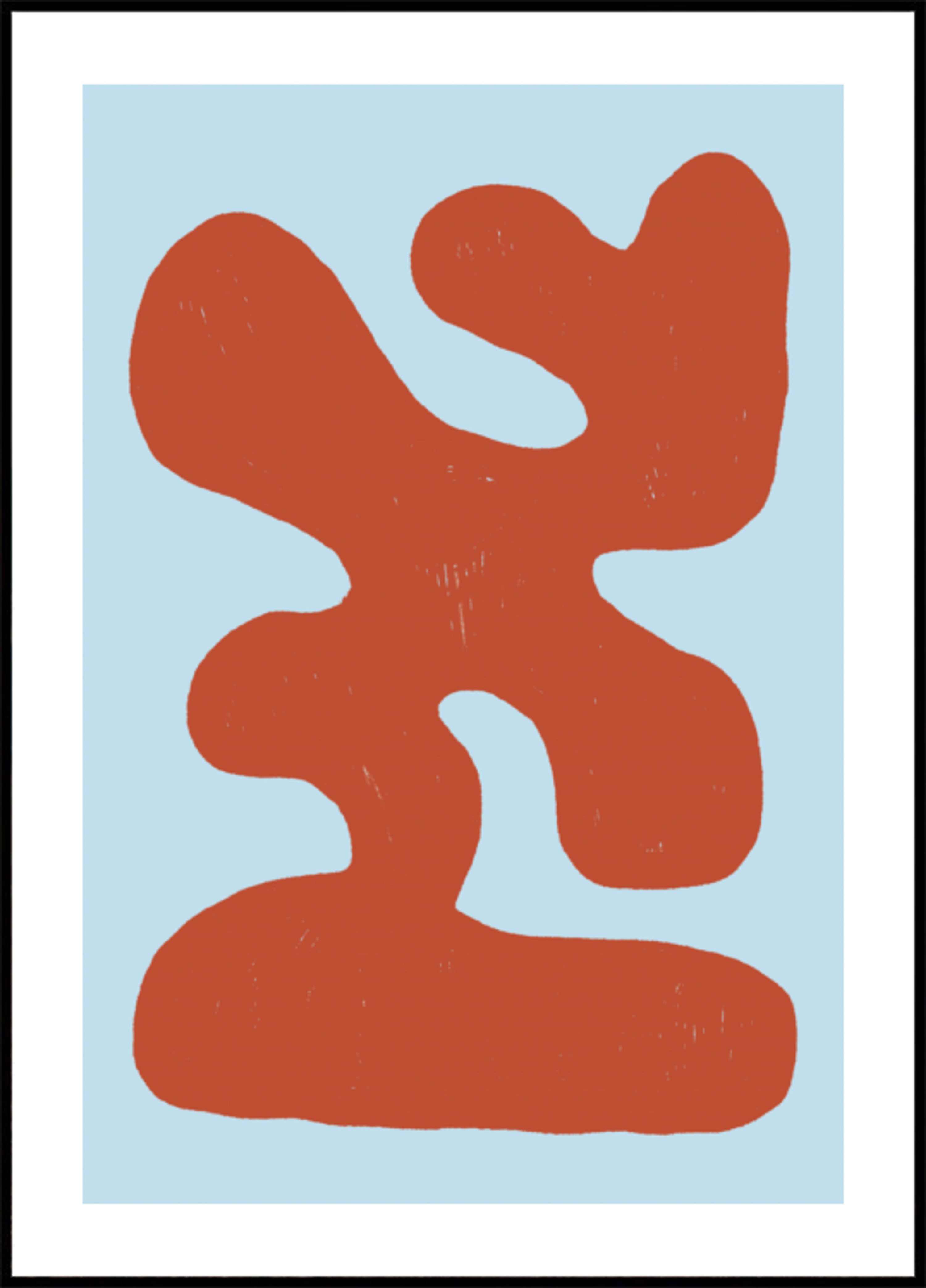 Forma fluida in terracotta