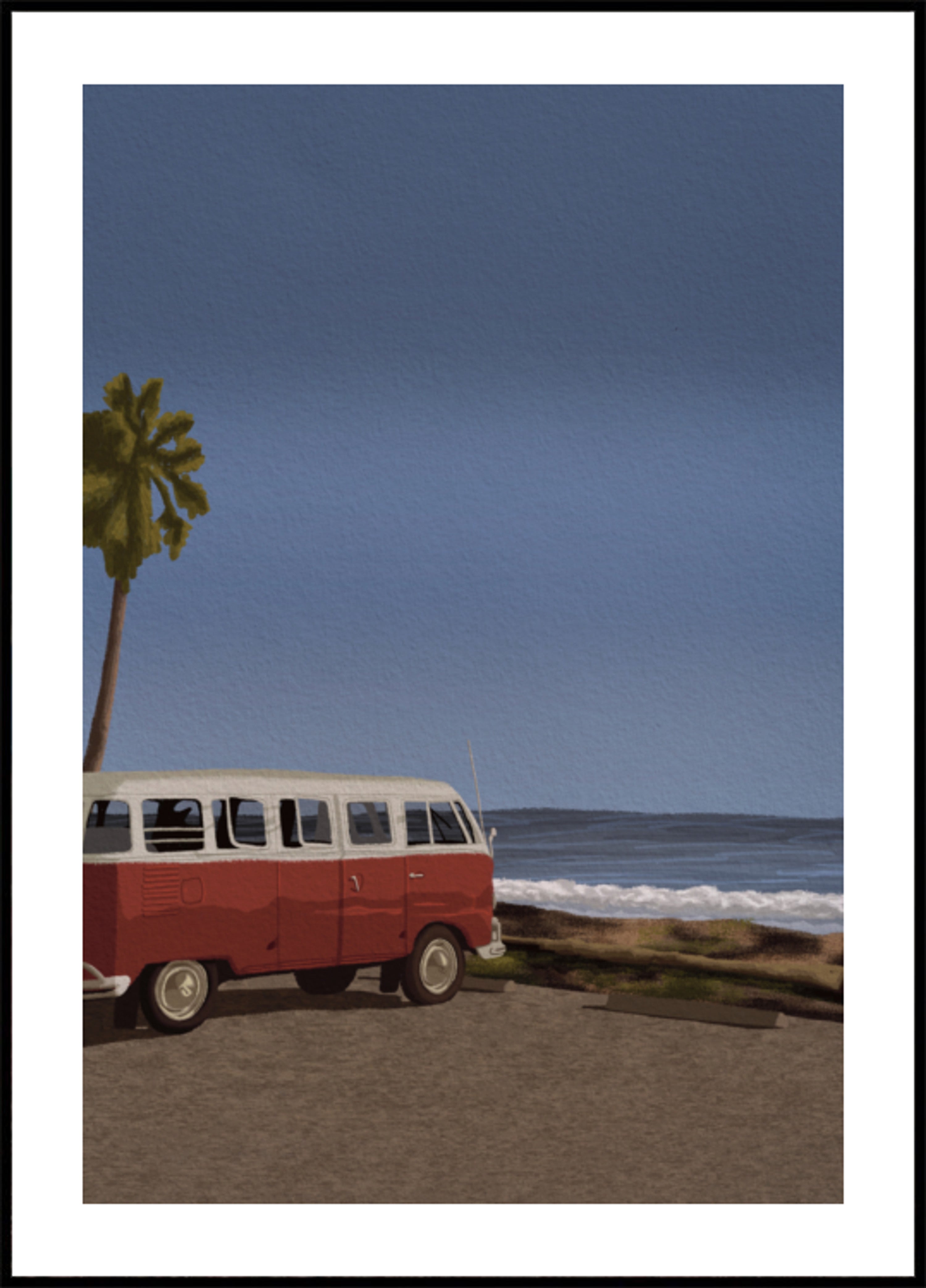 Vintage Beach Van