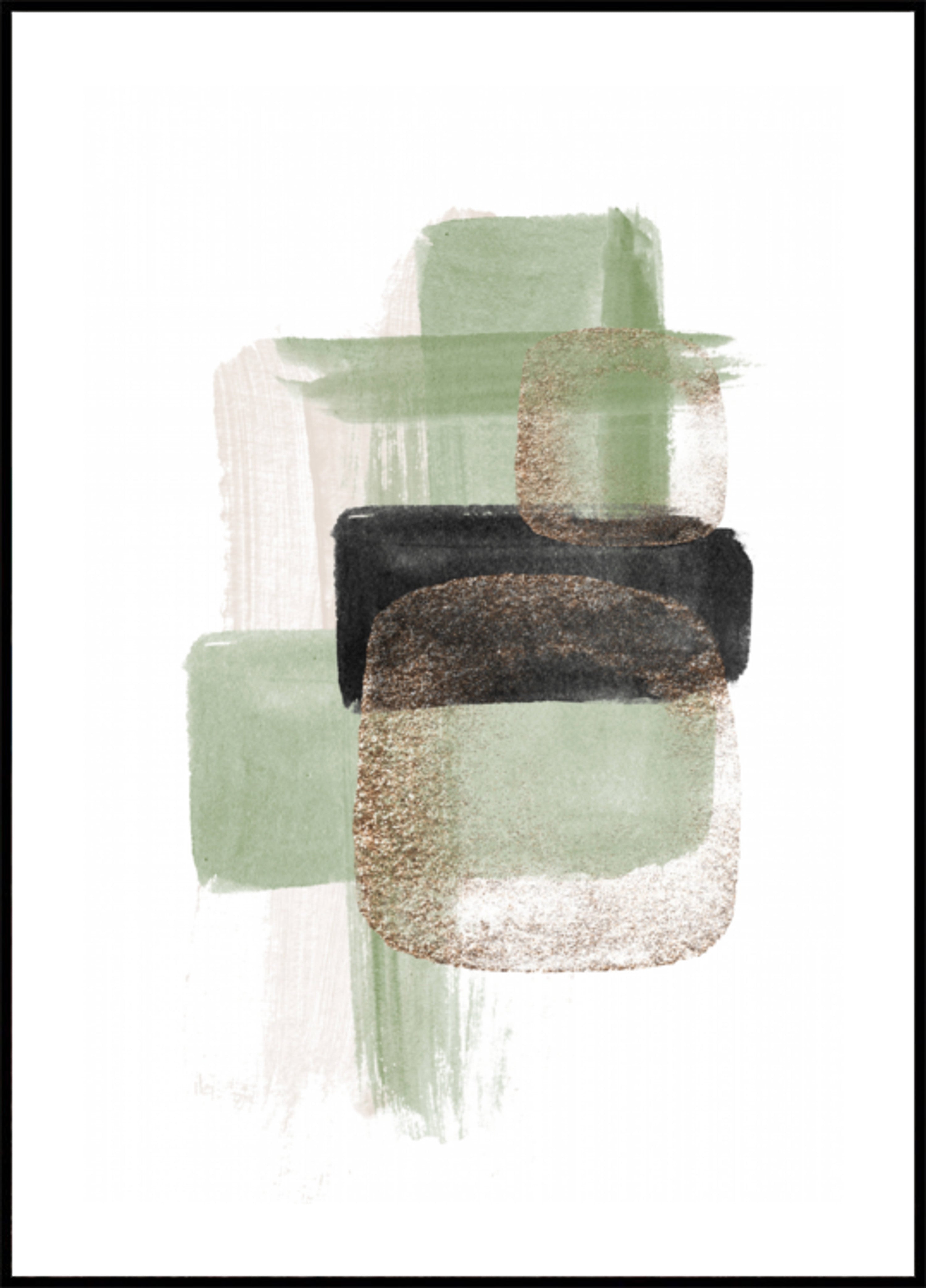 Forme moderne in oro salvia