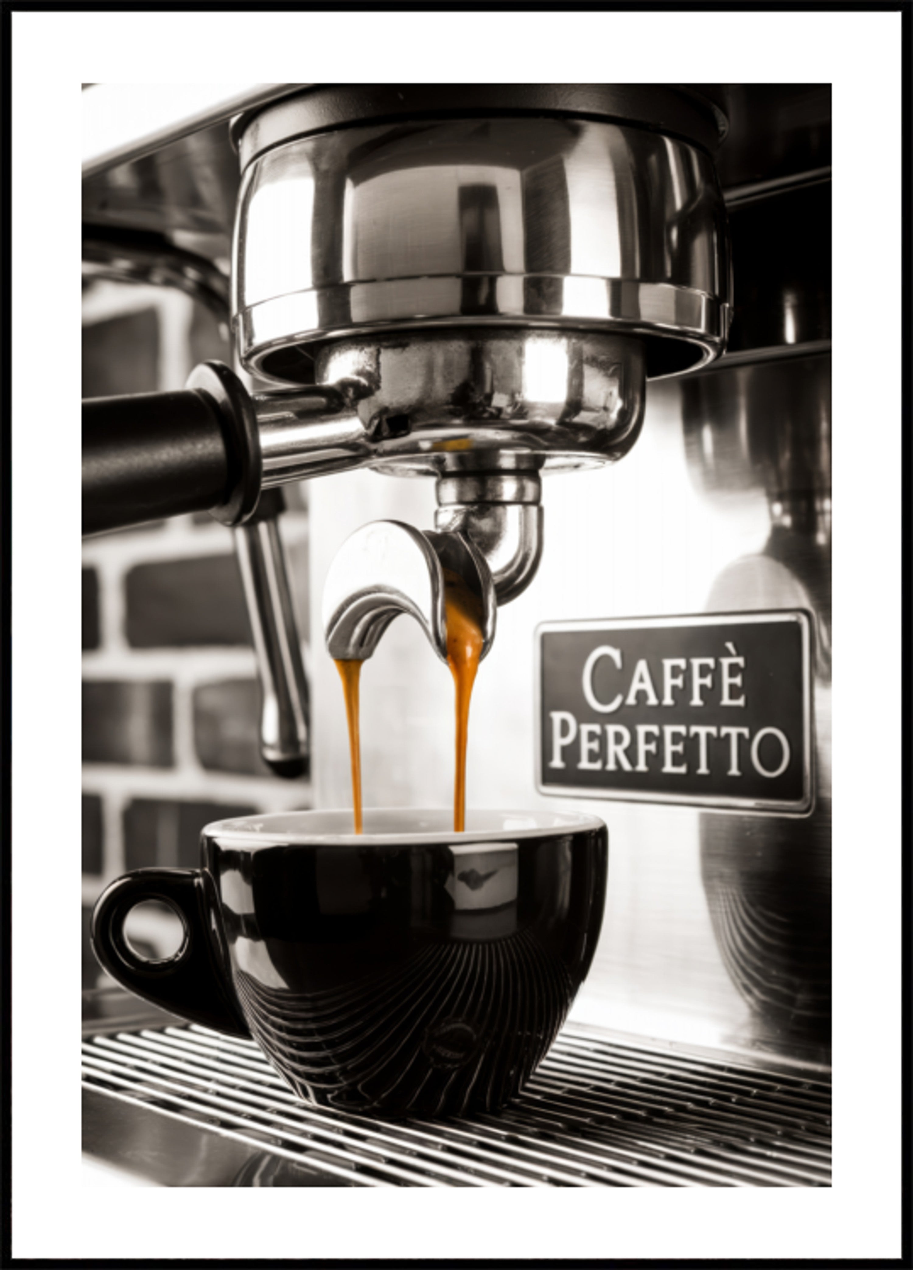 Momento perfetto dell'espresso