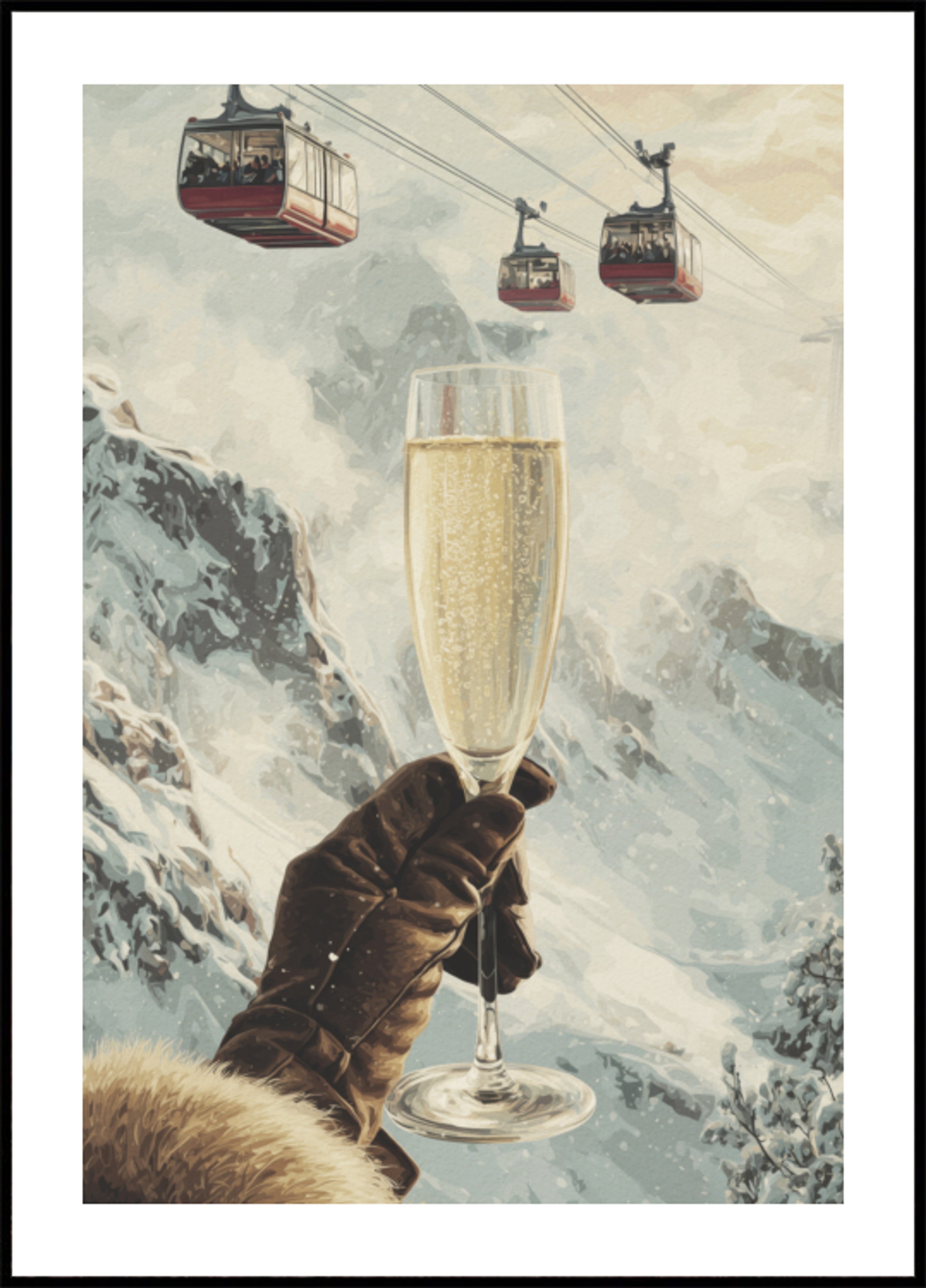 Celebrazione della Montagna dello Champagne