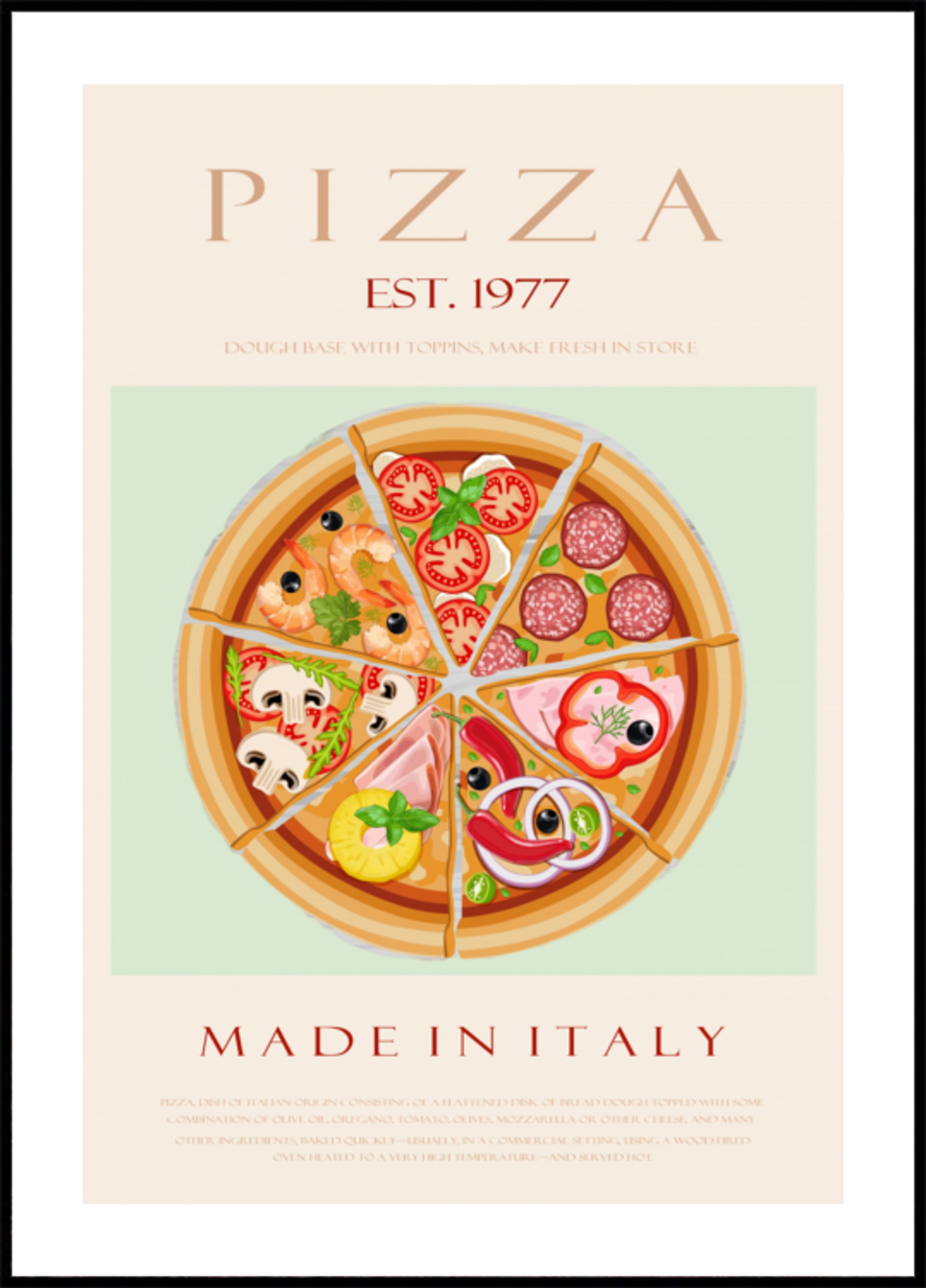 Varietà di pizza italiana