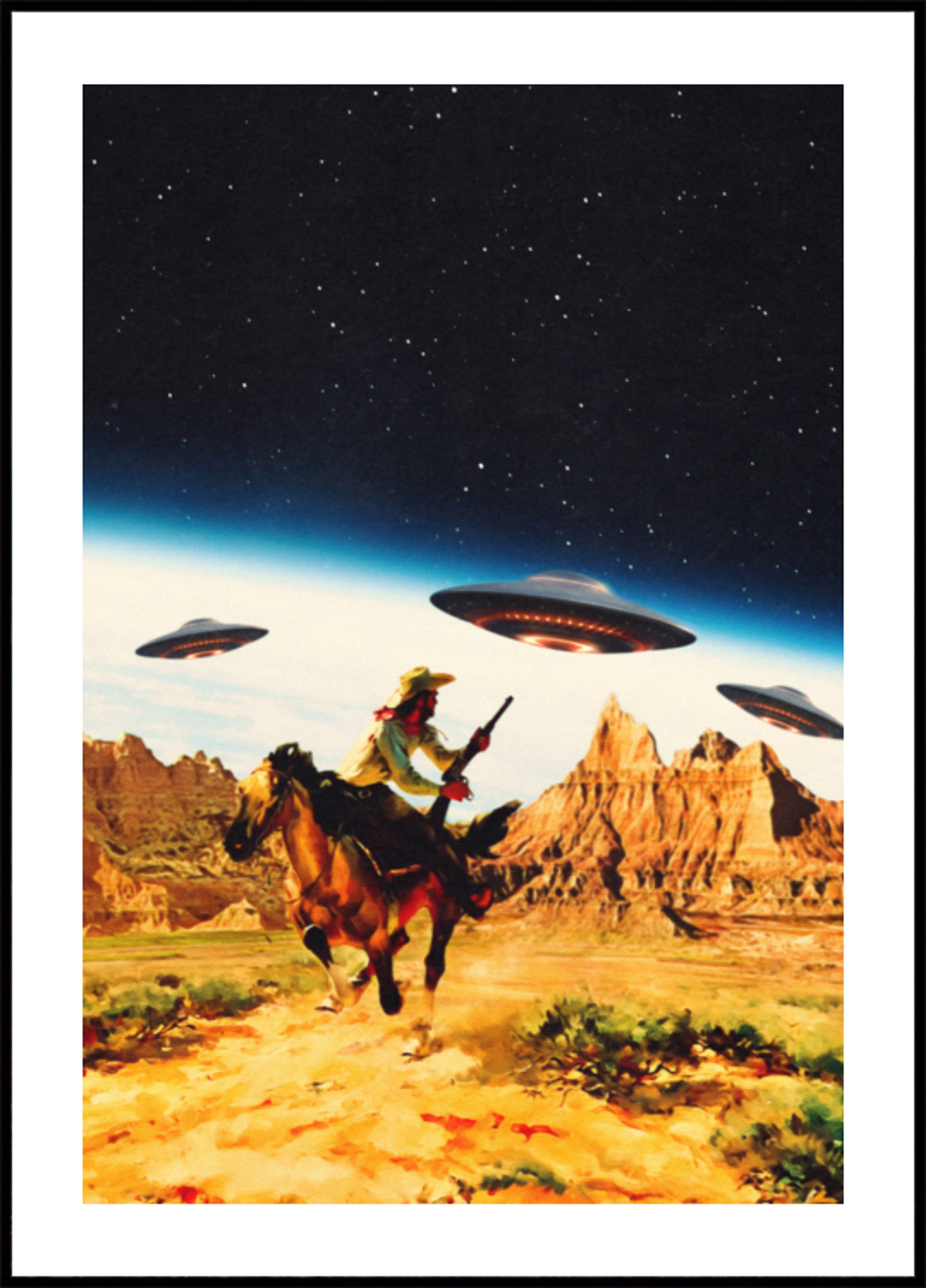 Inseguimento spaziale dell'UFO