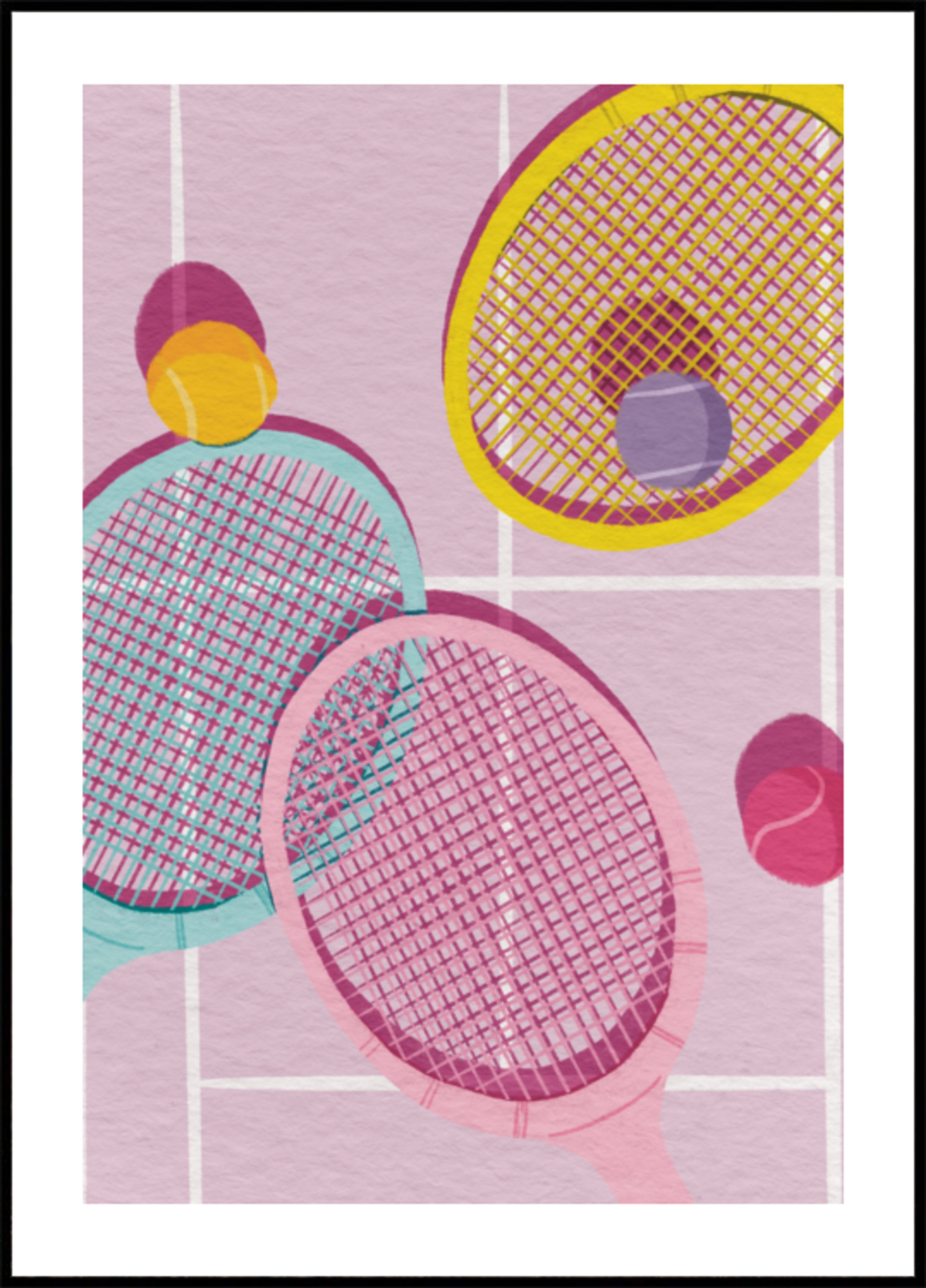 Racchette da tennis giocose