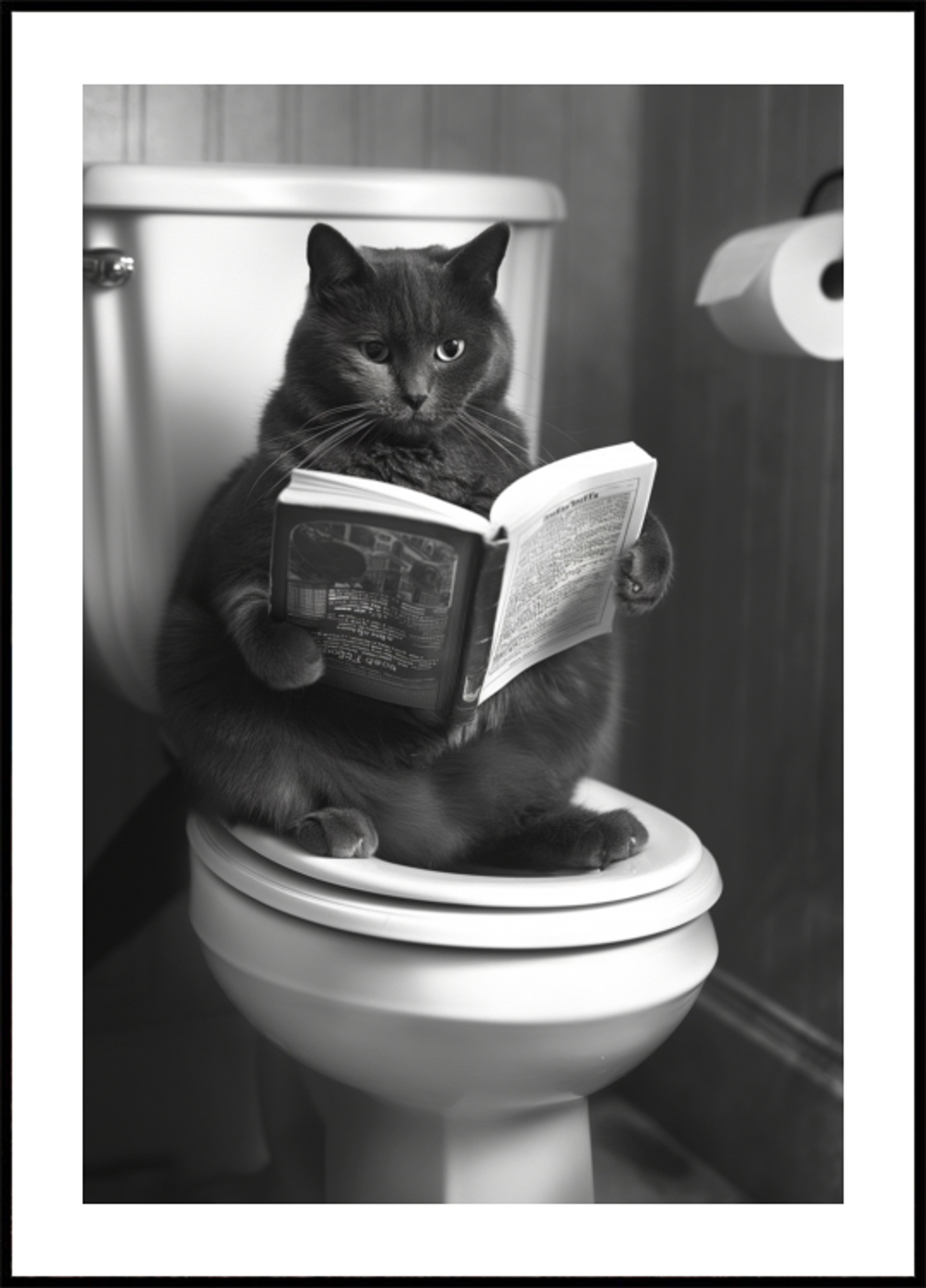 Gattino taglie forti in bagno
