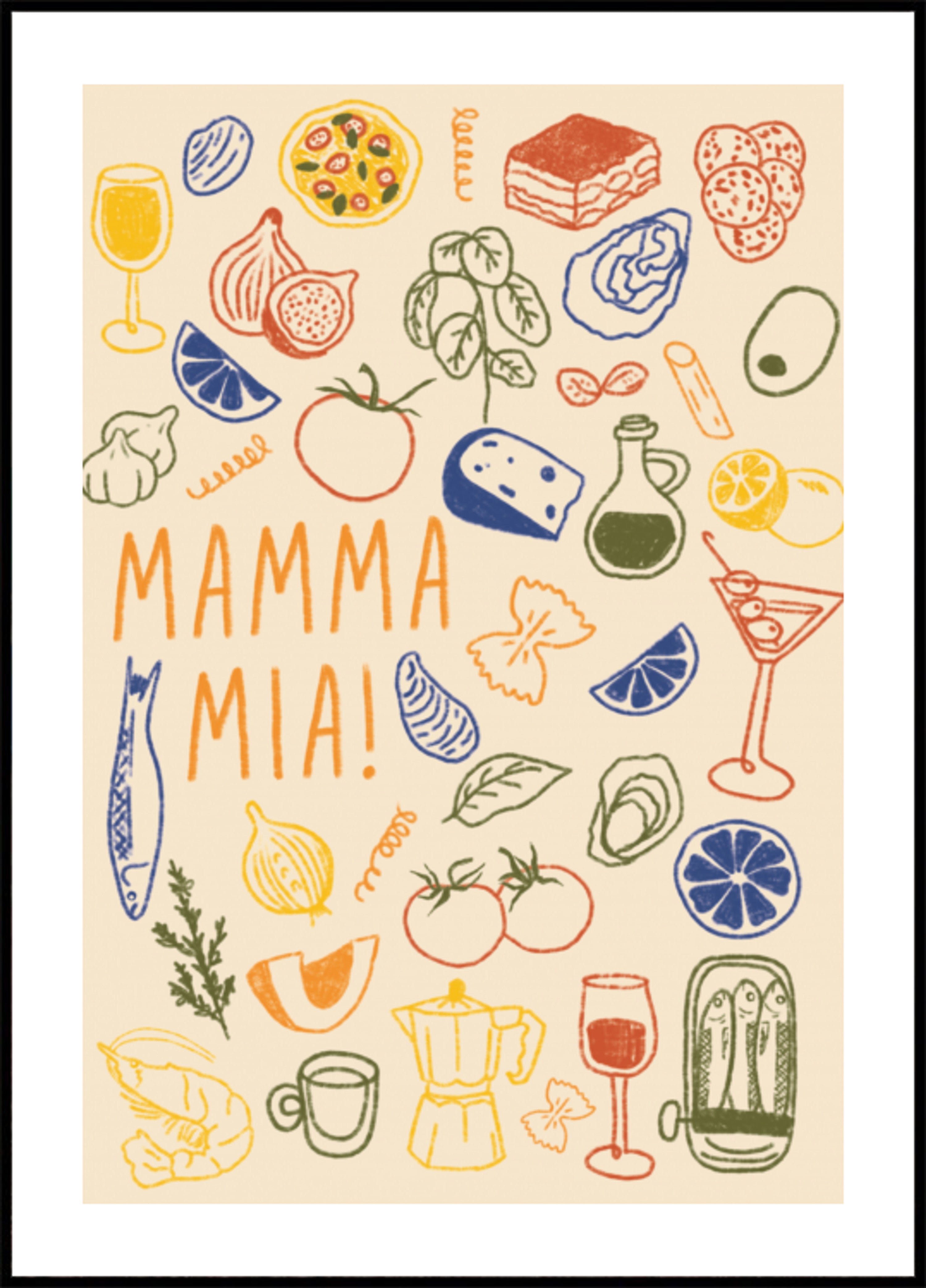 Mamma mia cibo italiano