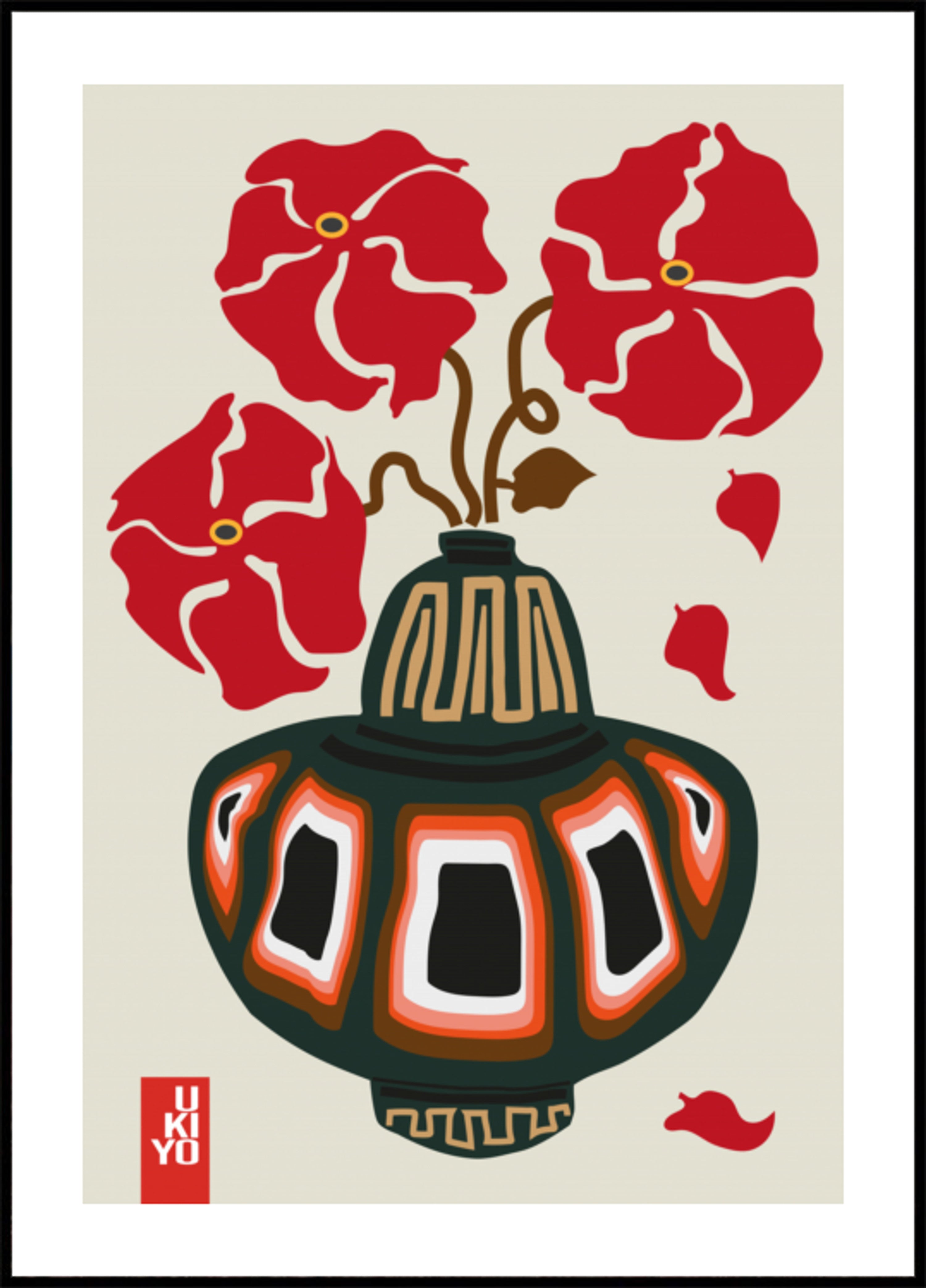 Salva i fiori Ukiyo