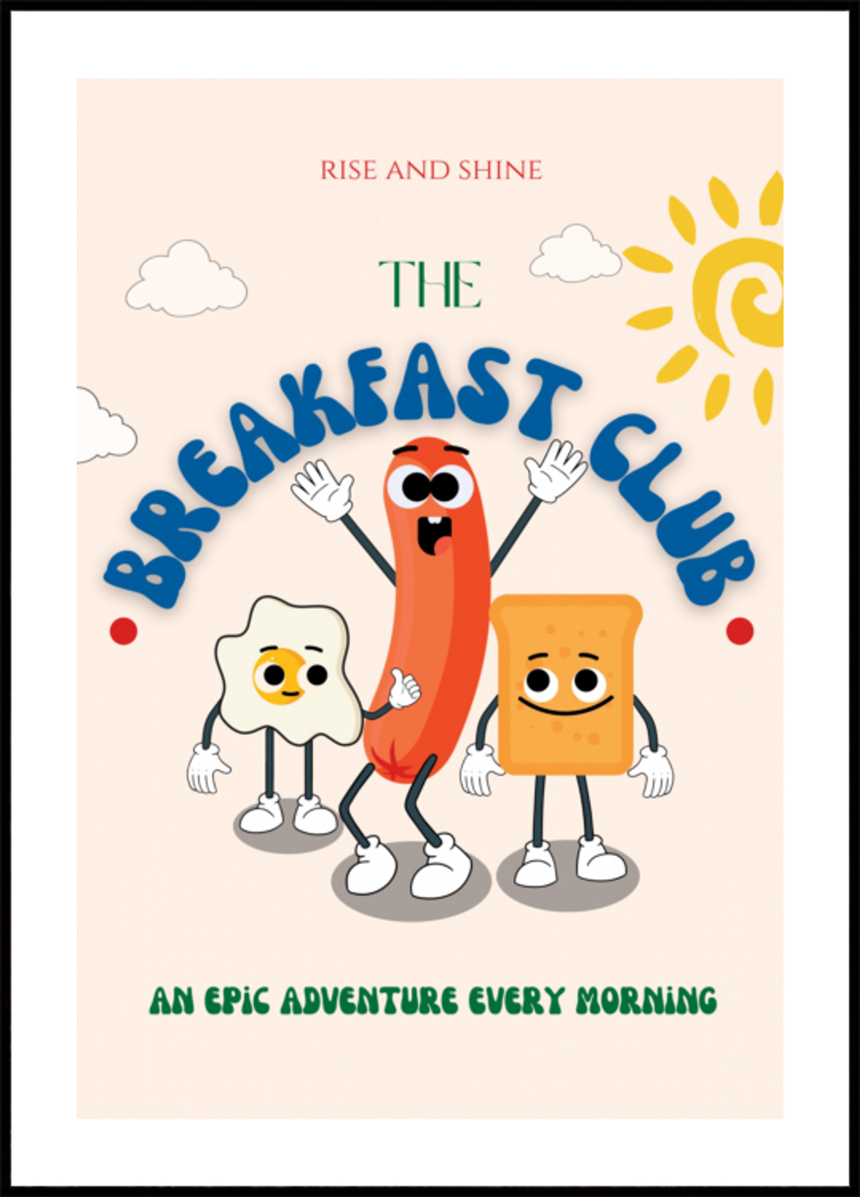 Compagni di colazione dei cartoni animati
