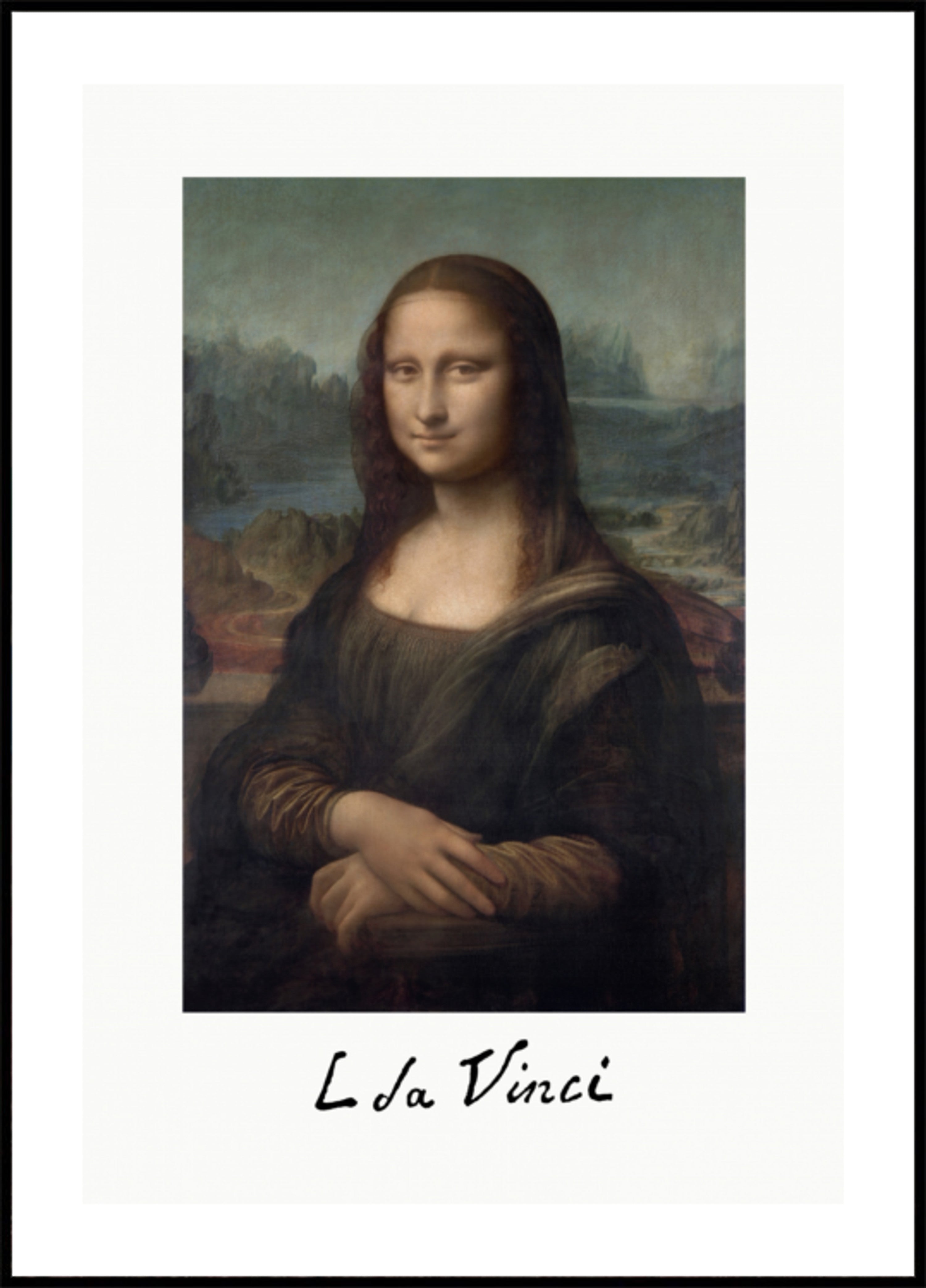 Monna Lisa Del Giocondo Firma (1503–1506)
