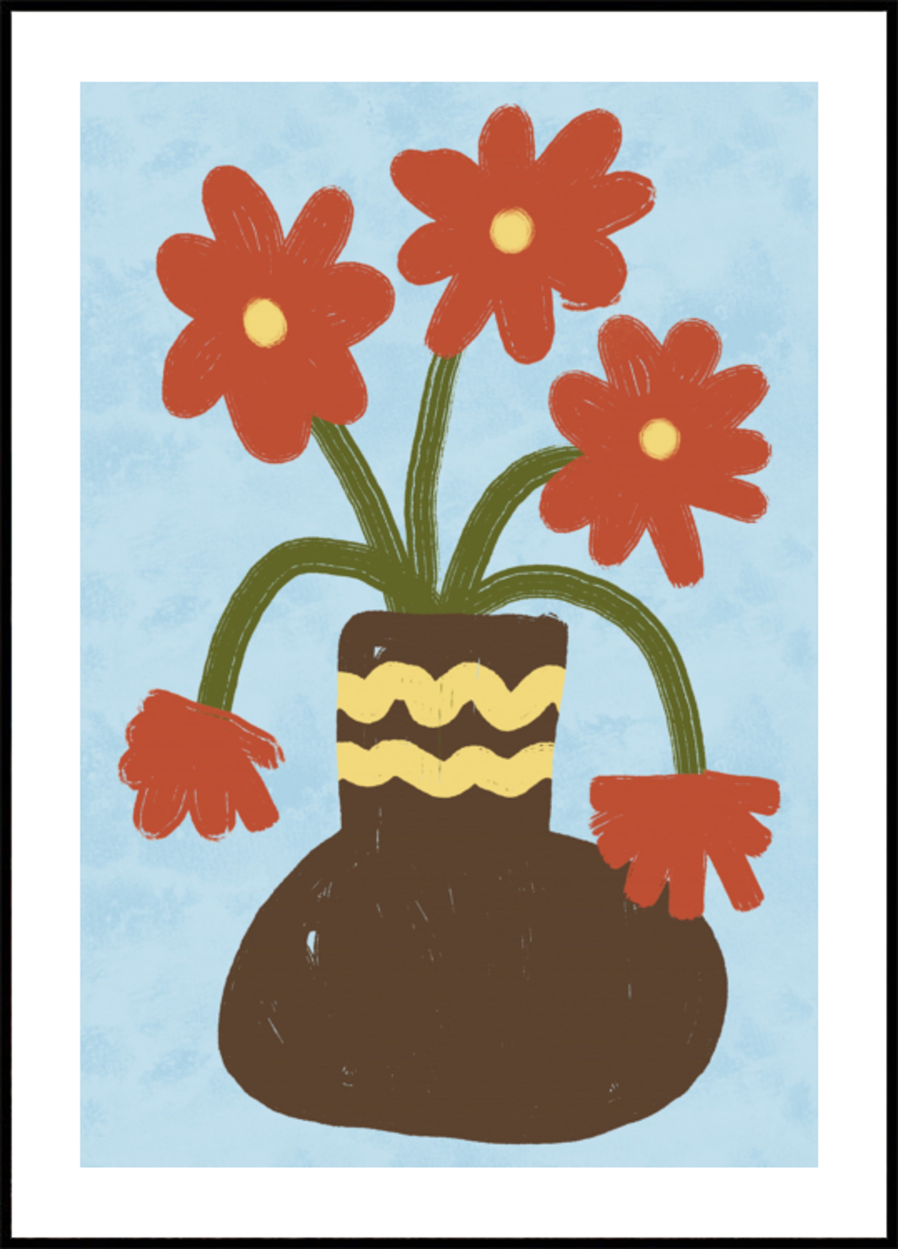 Fiori popolari allegri