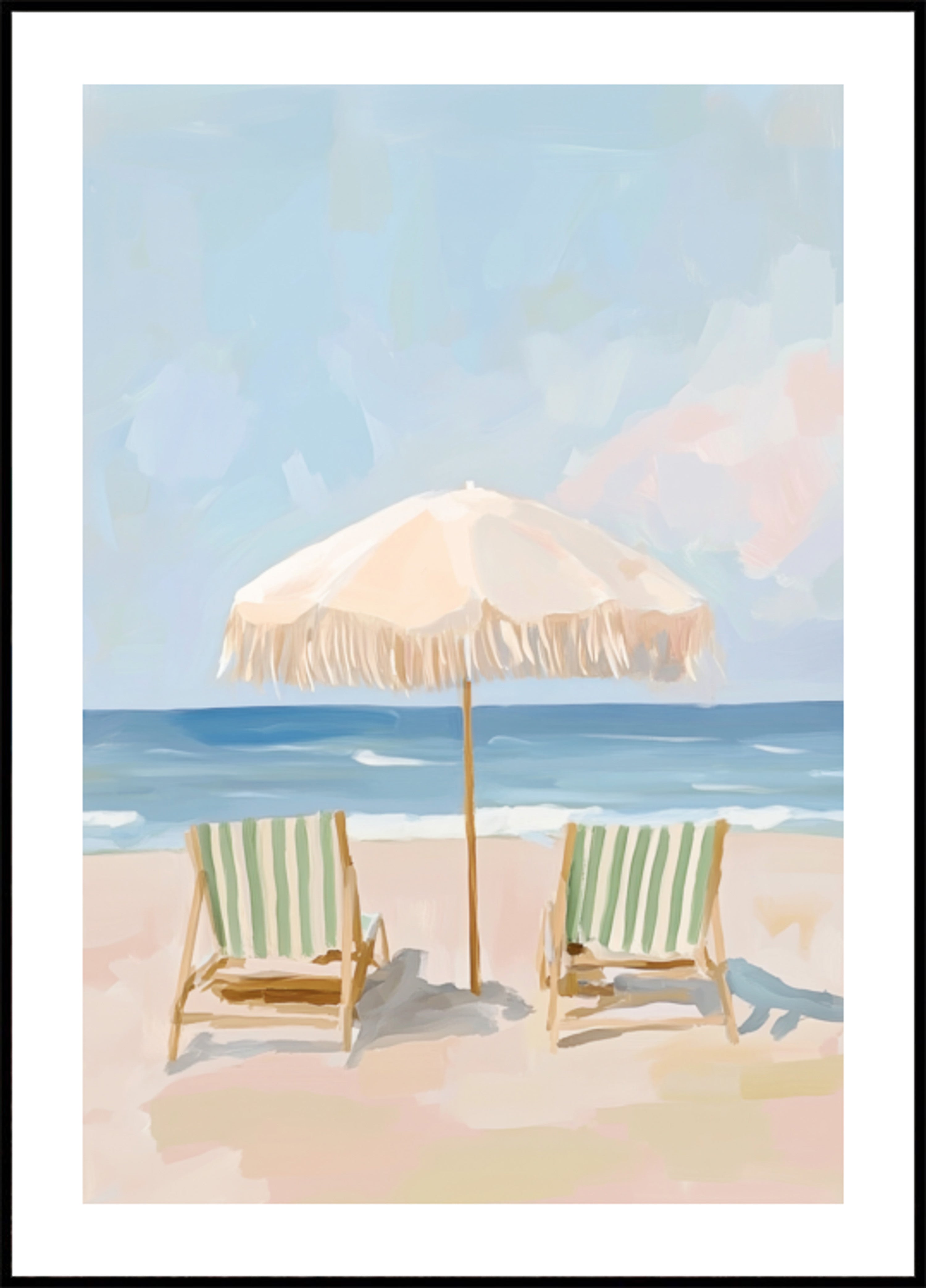 Serena giornata in spiaggia