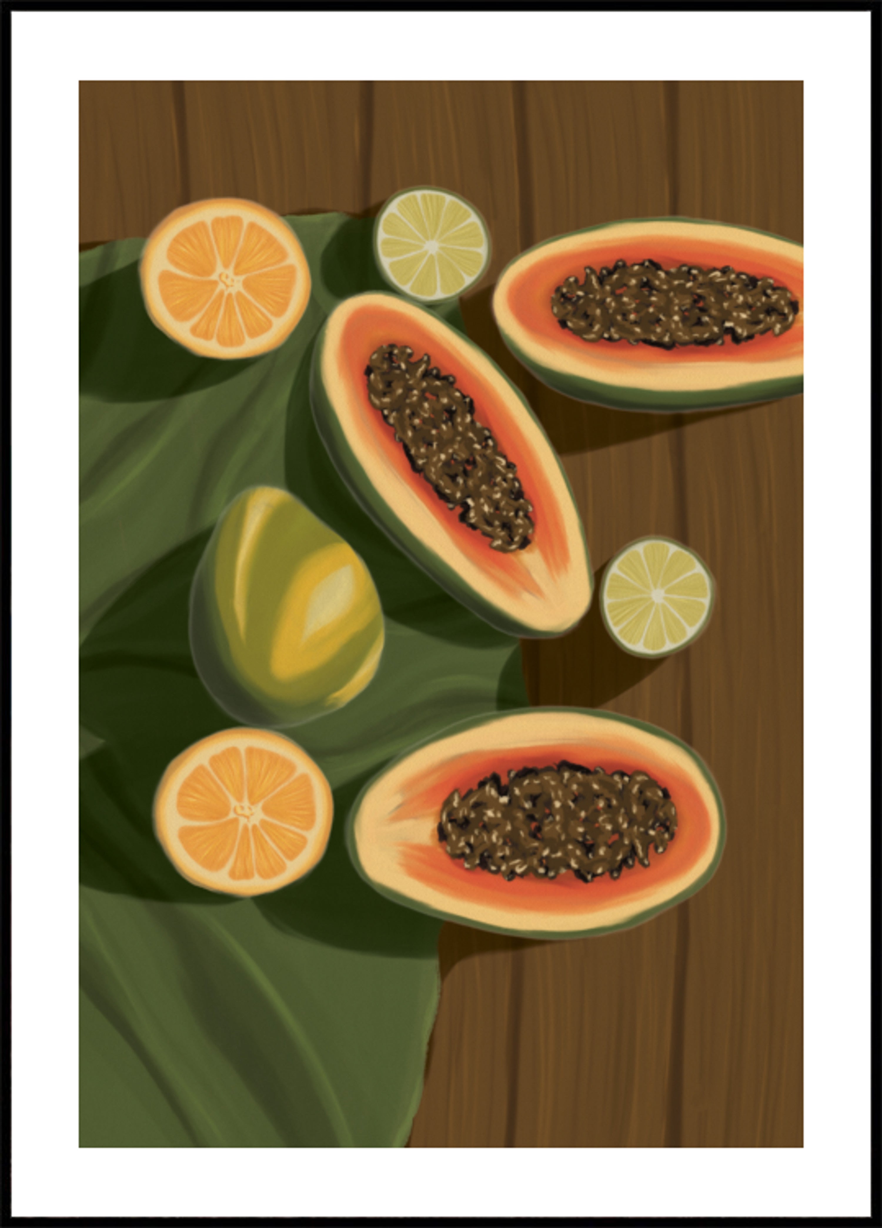 Frutti tropicali vibranti
