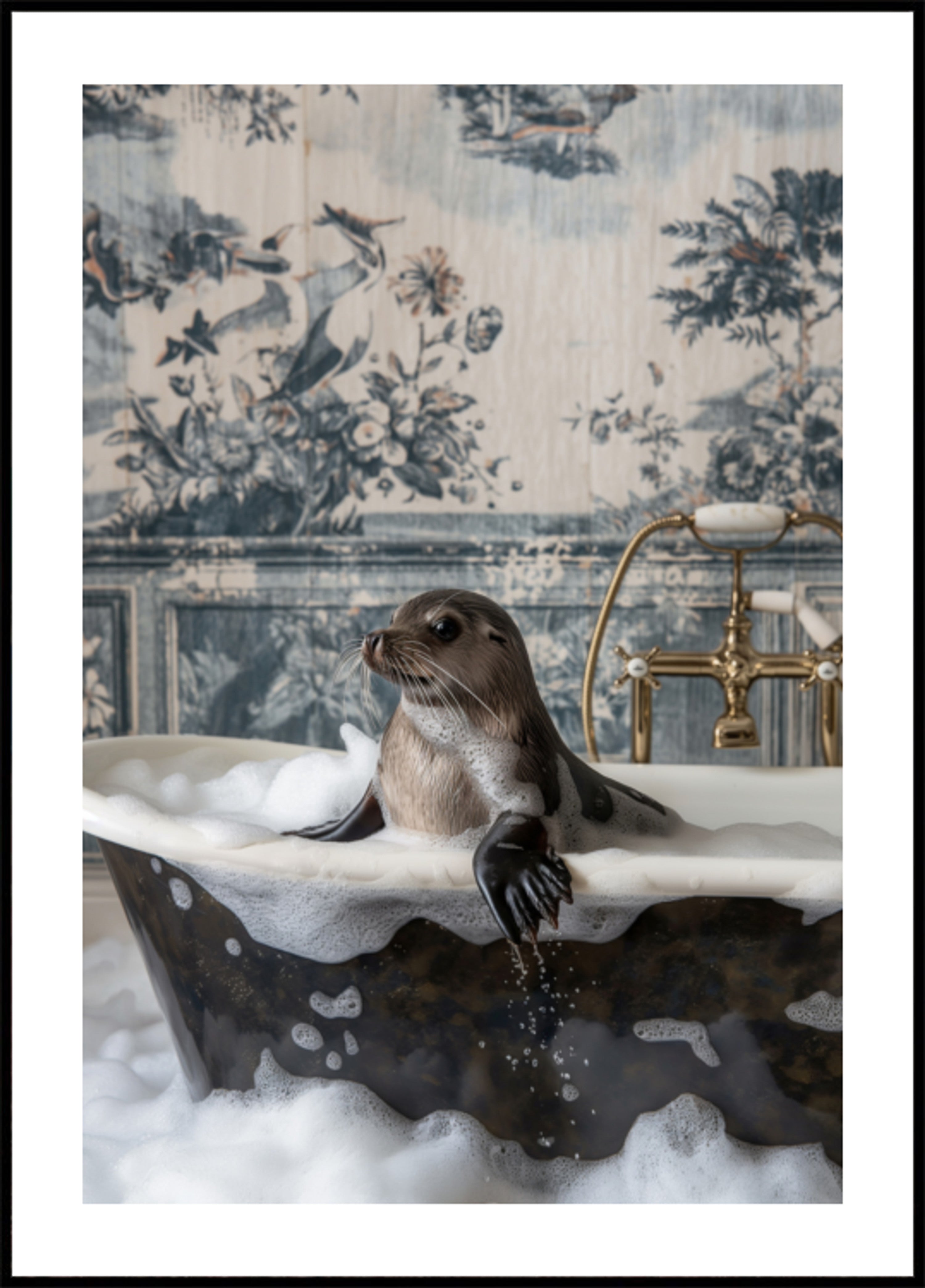Il bagno di lusso di Seal