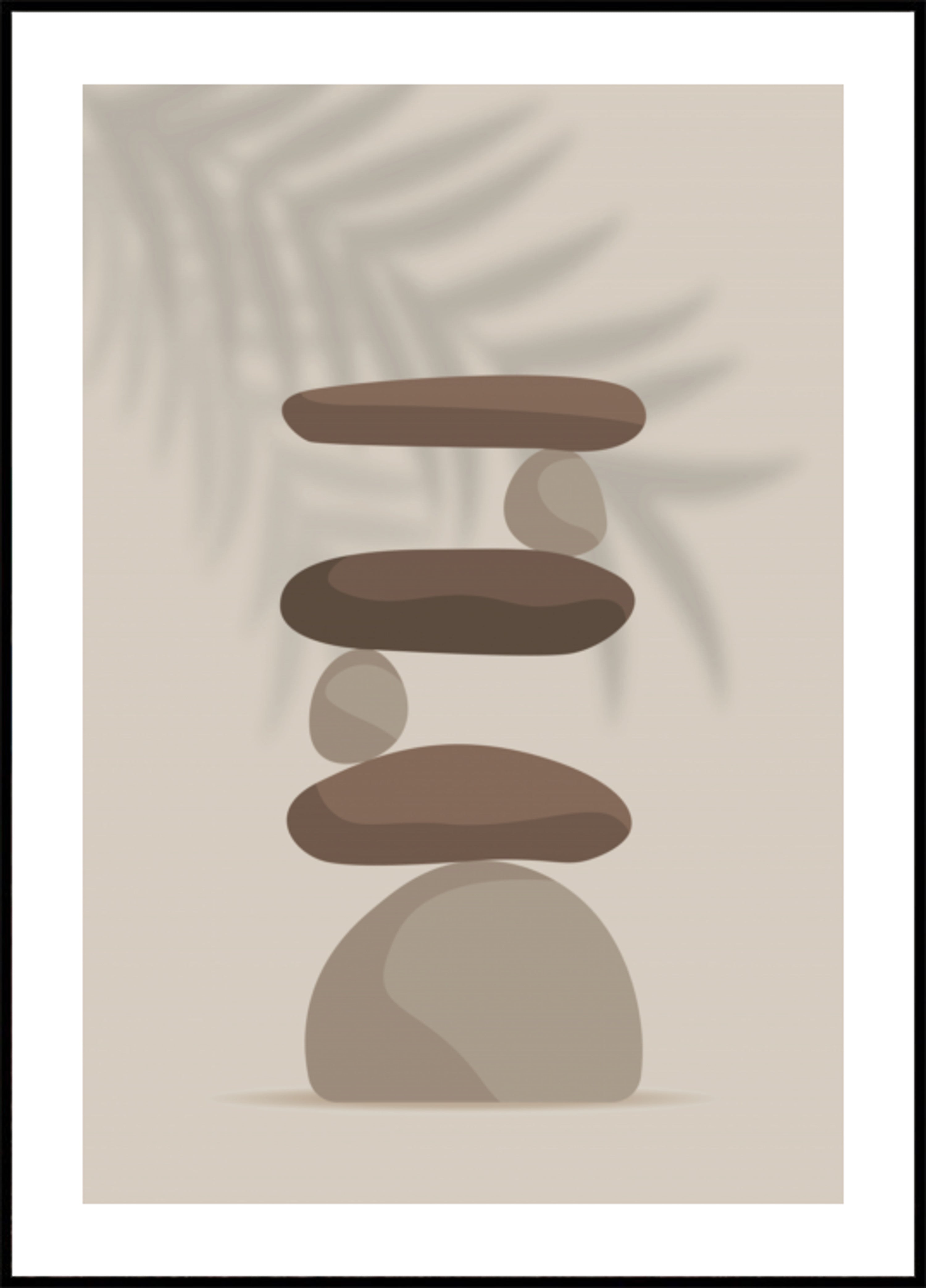 Balanced Zen Stones