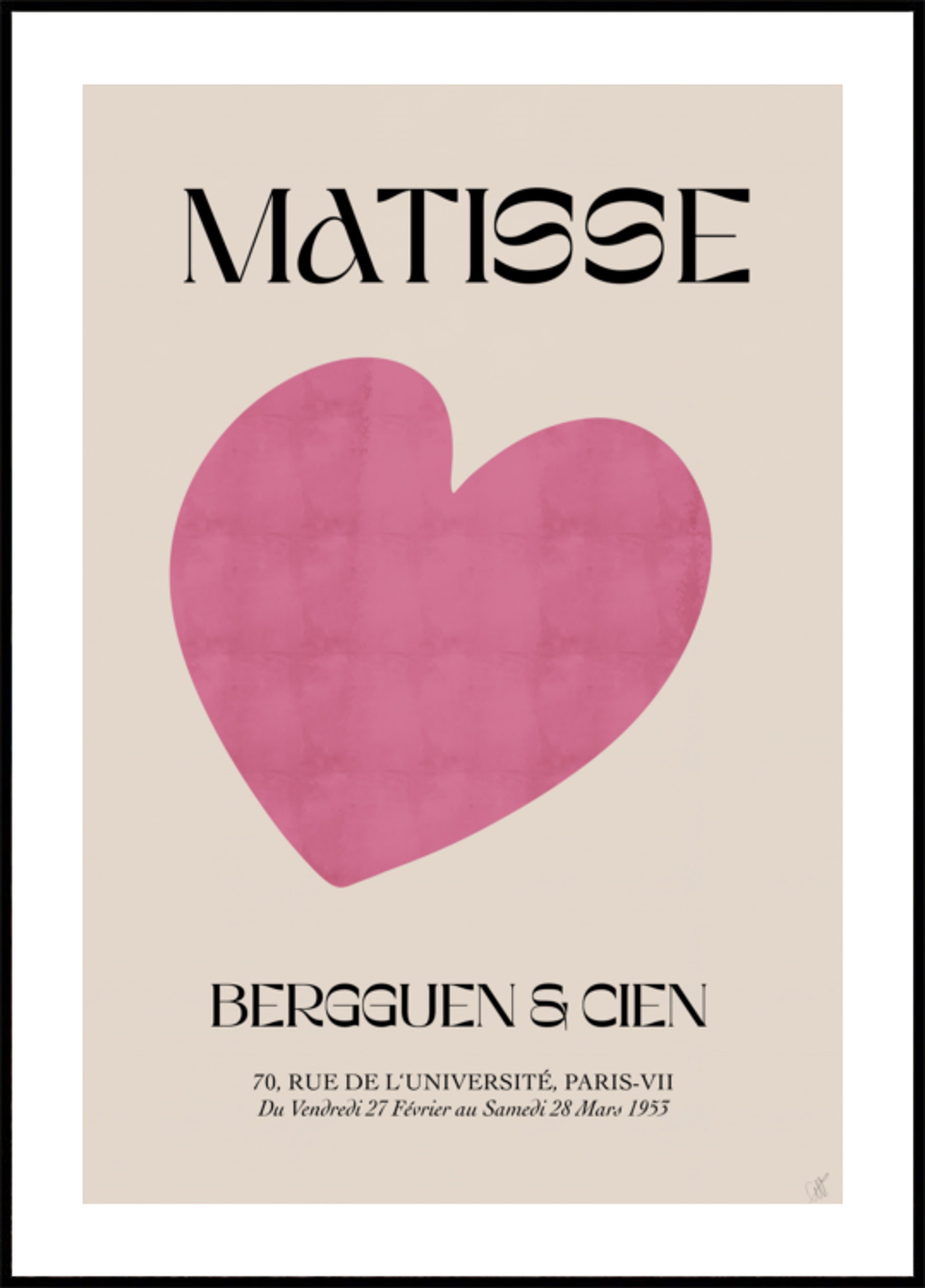 Cuore rosa minimo