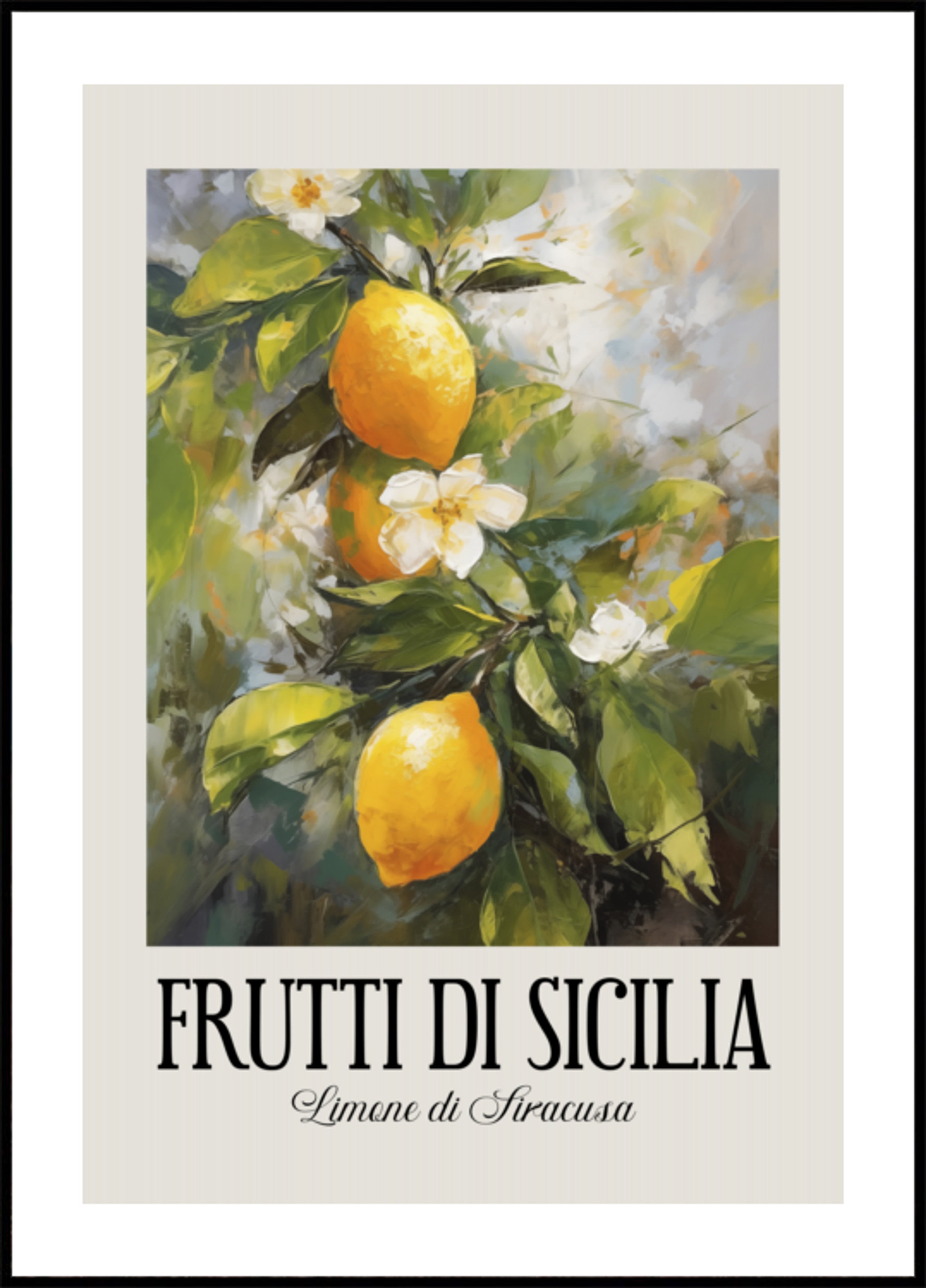 Limoni siciliani vibranti