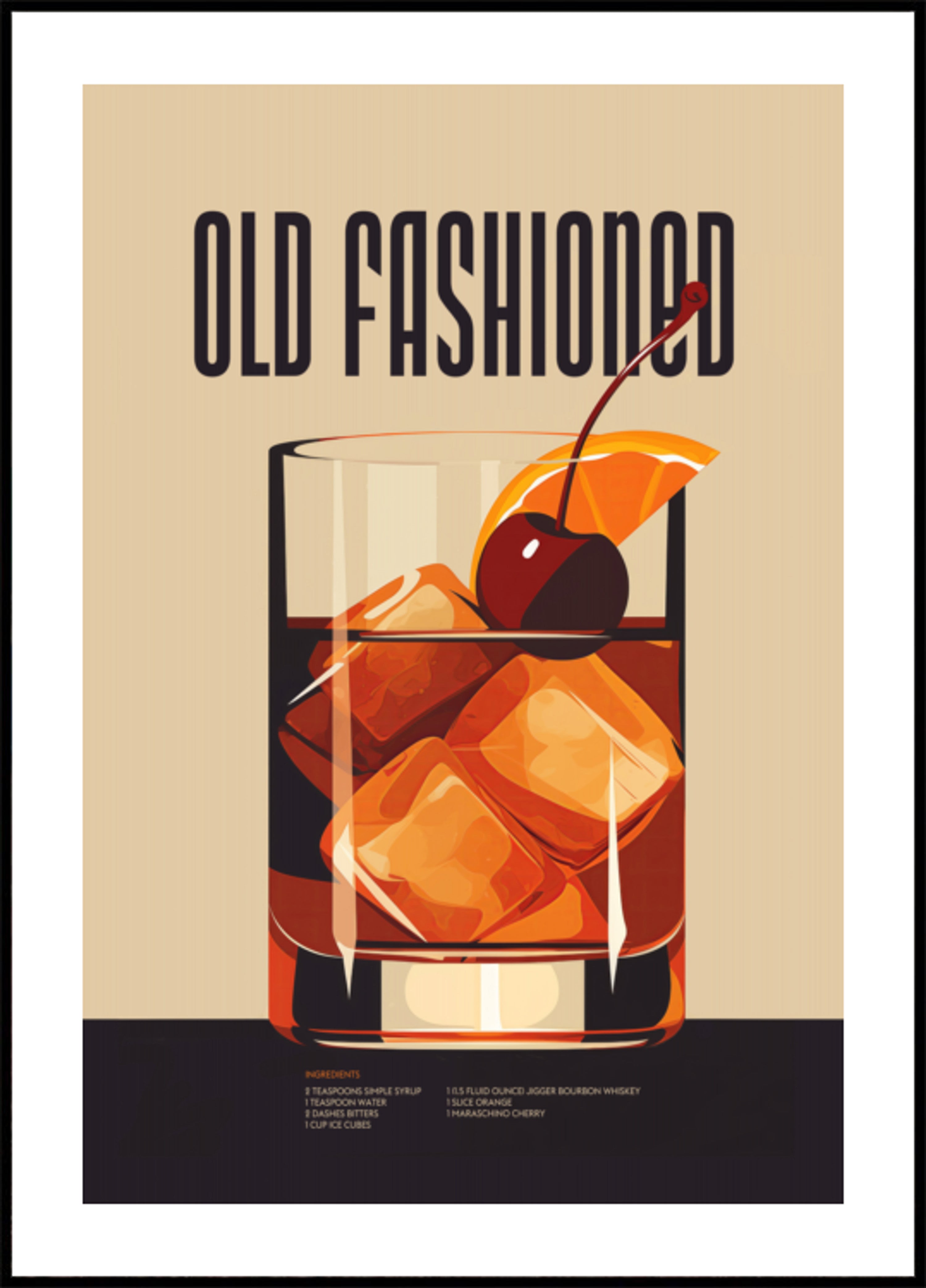 Cocktail classico vecchio stile