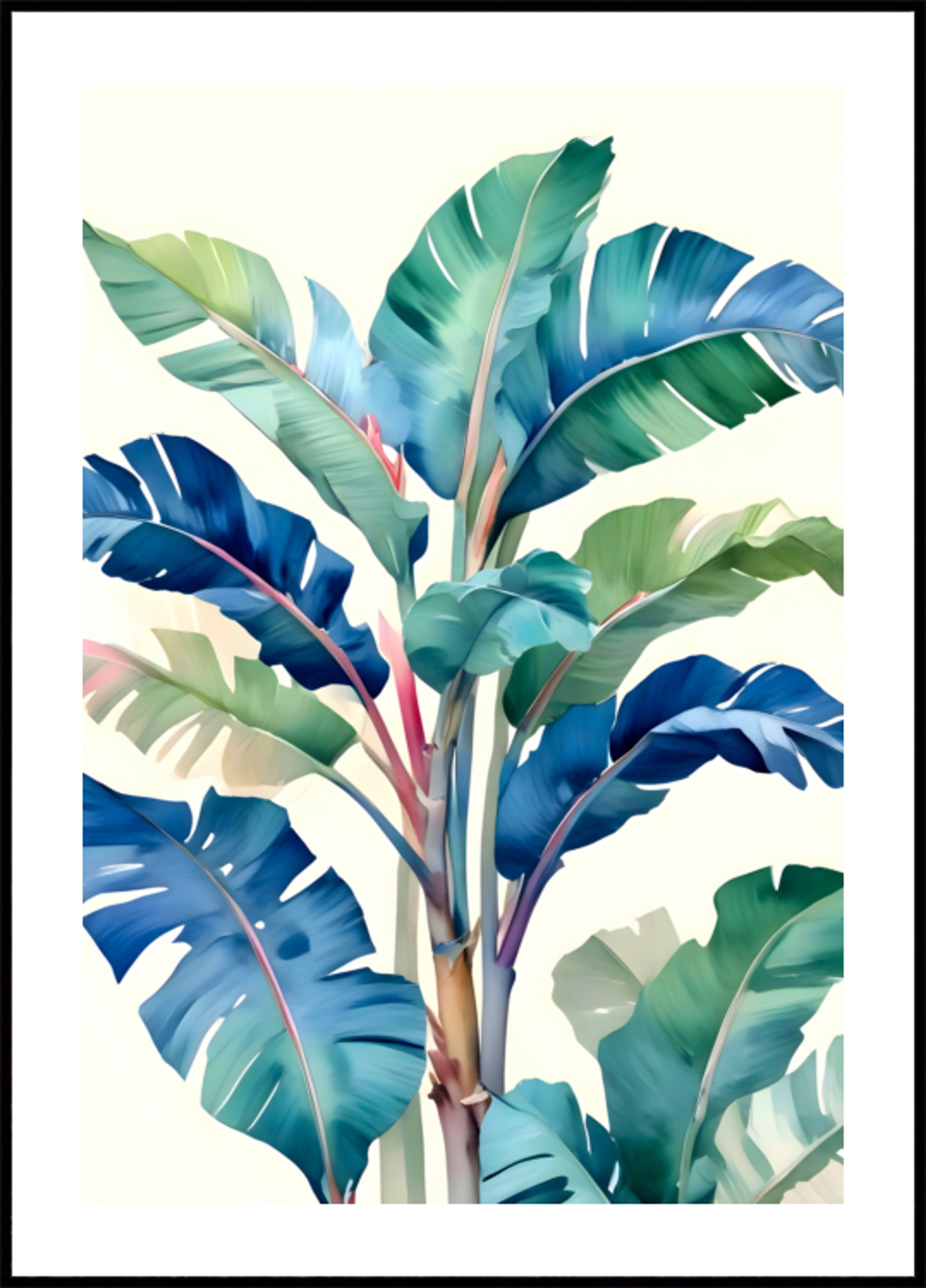 Foglie di banano tropicale