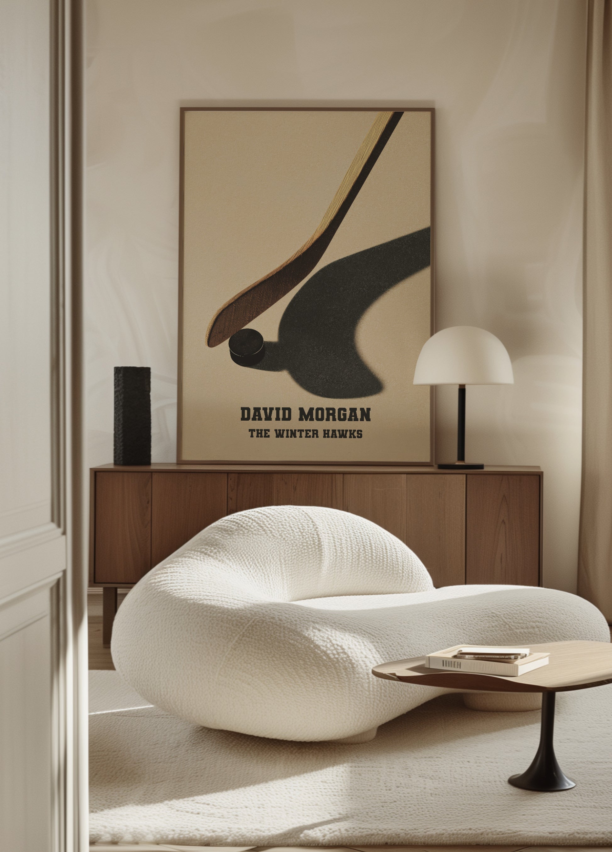 Biglietto per stivale da hockey vintage e biglietto per l'ombra del disco