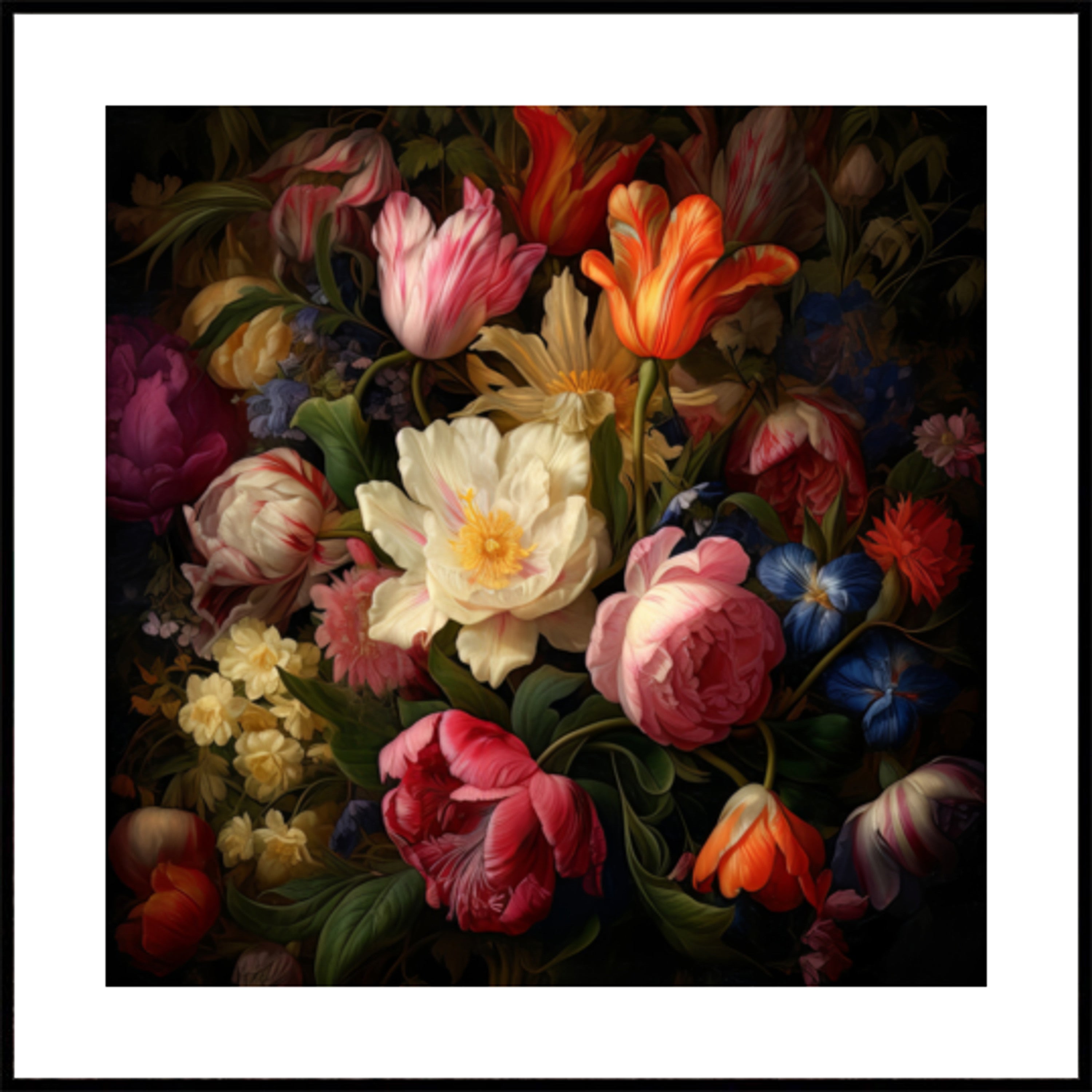Bouquet floreale vibrante