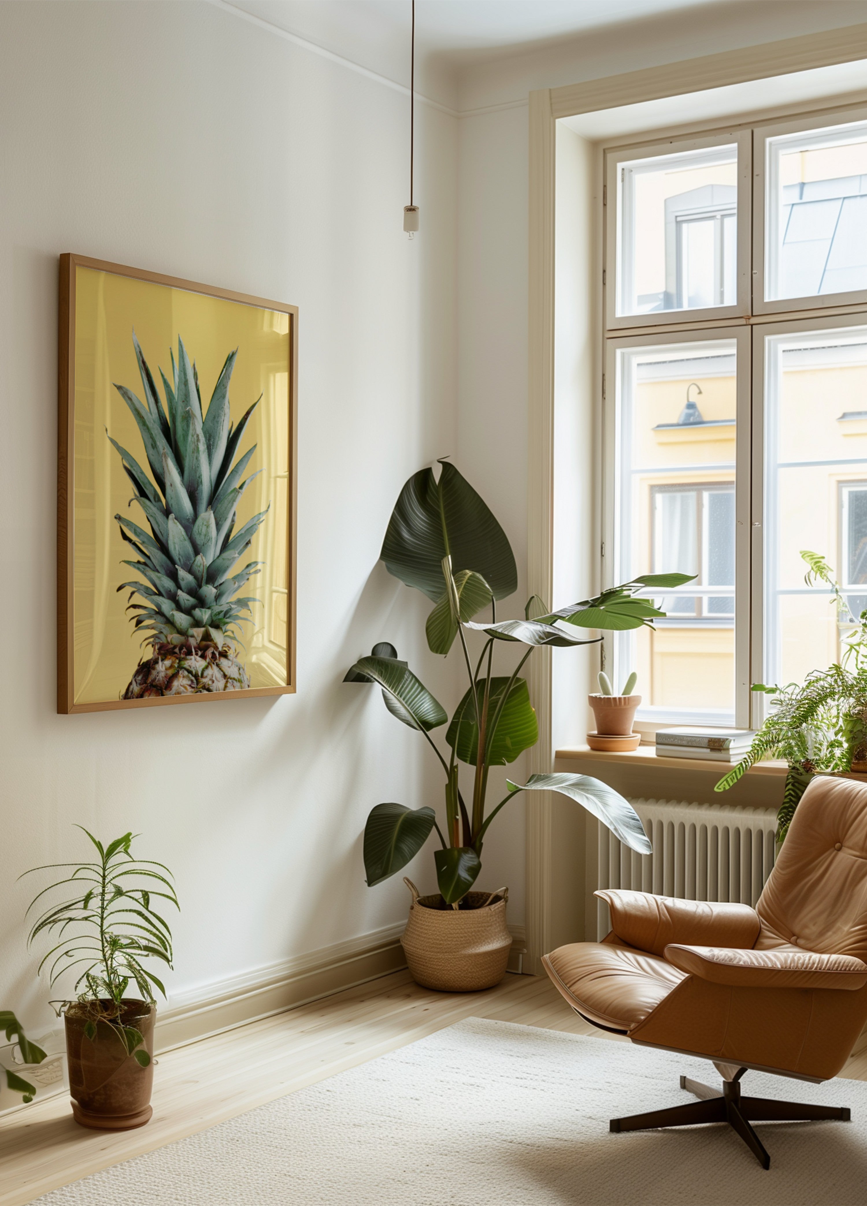 Giallo ananas tropicale